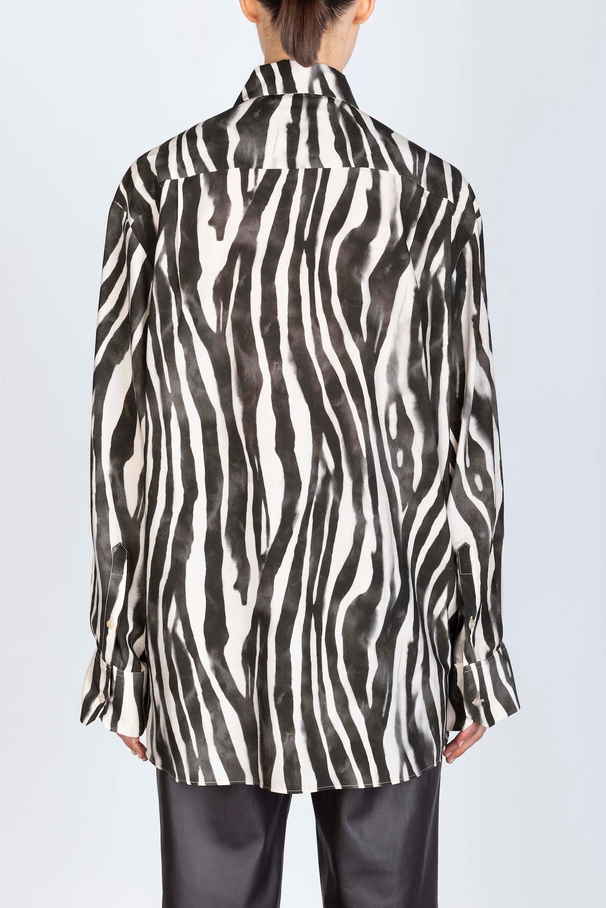 CAMICIA IN VISCOSA STAMPATA