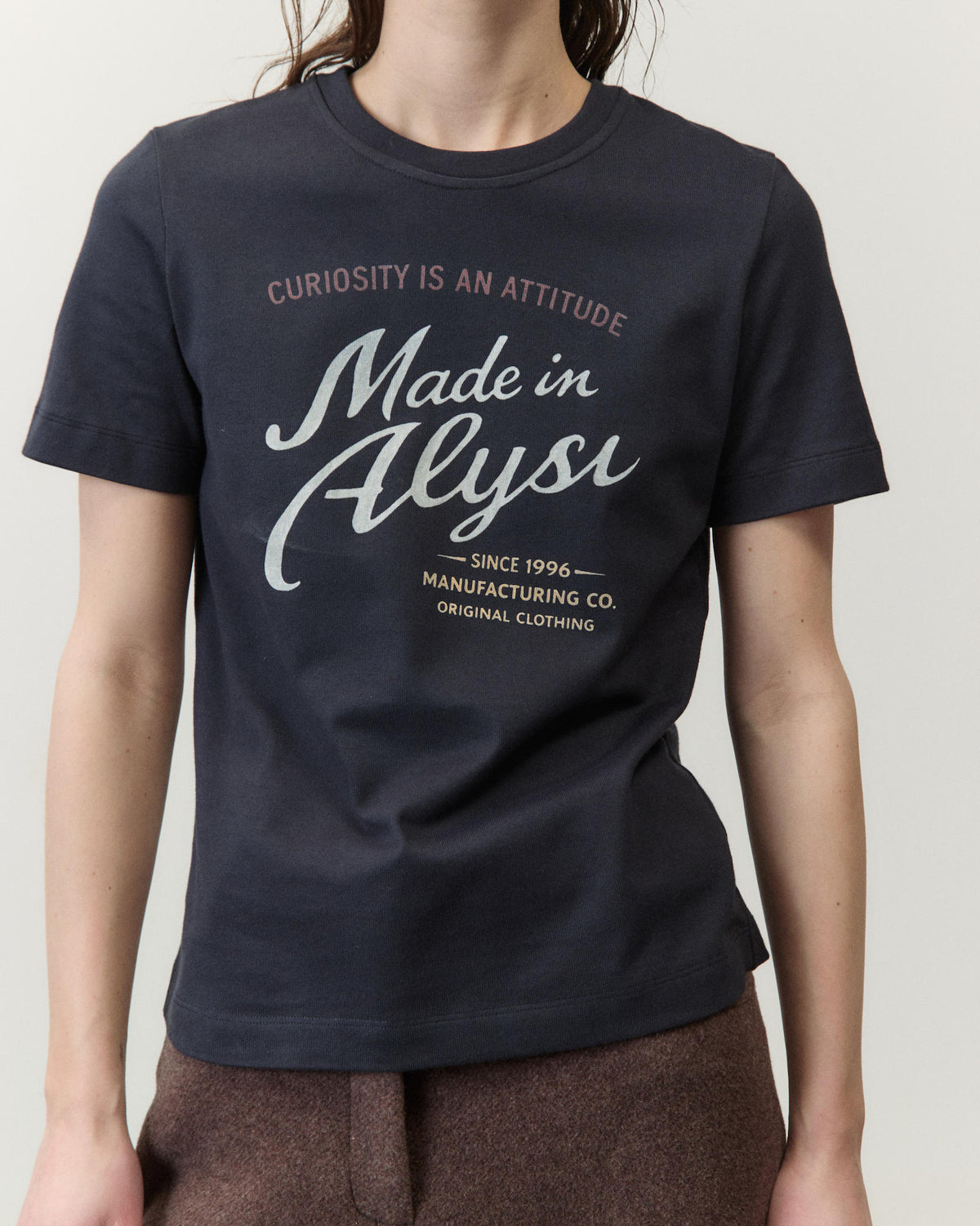 T-SHIRT GIROCOLLO STAMPA