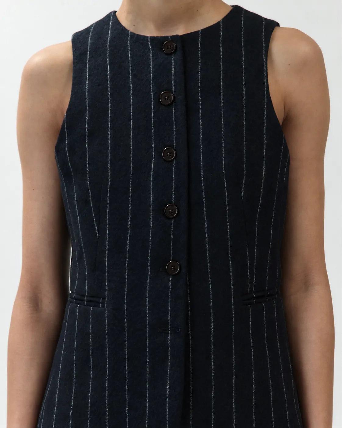 GILET SLIM GESSATO