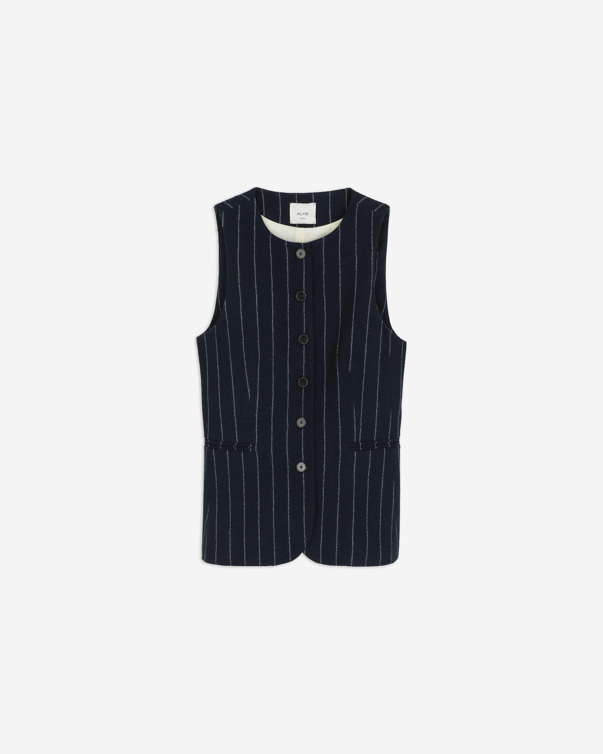 GILET SLIM GESSATO