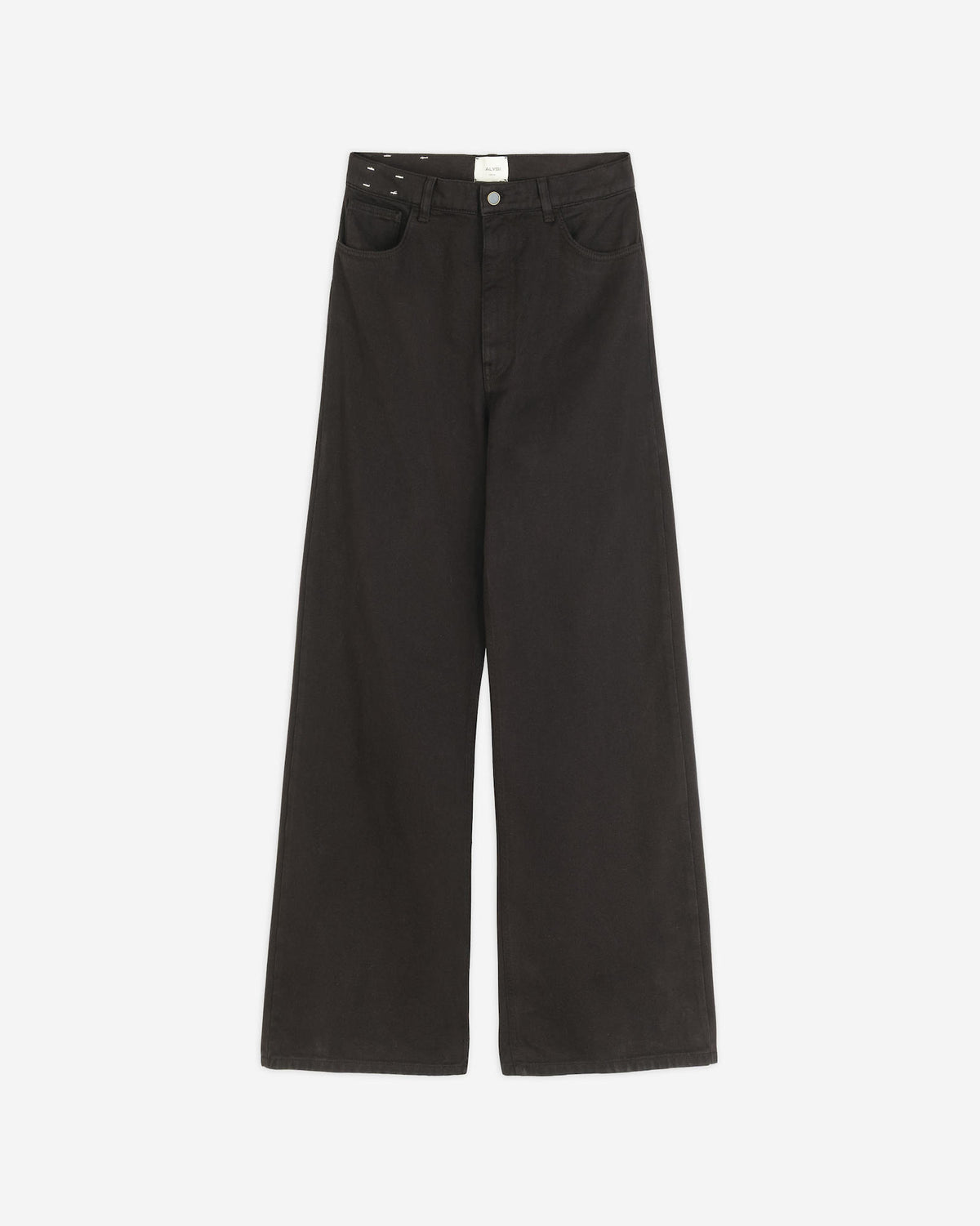 PANTALONE WIDELEG IN COTONE