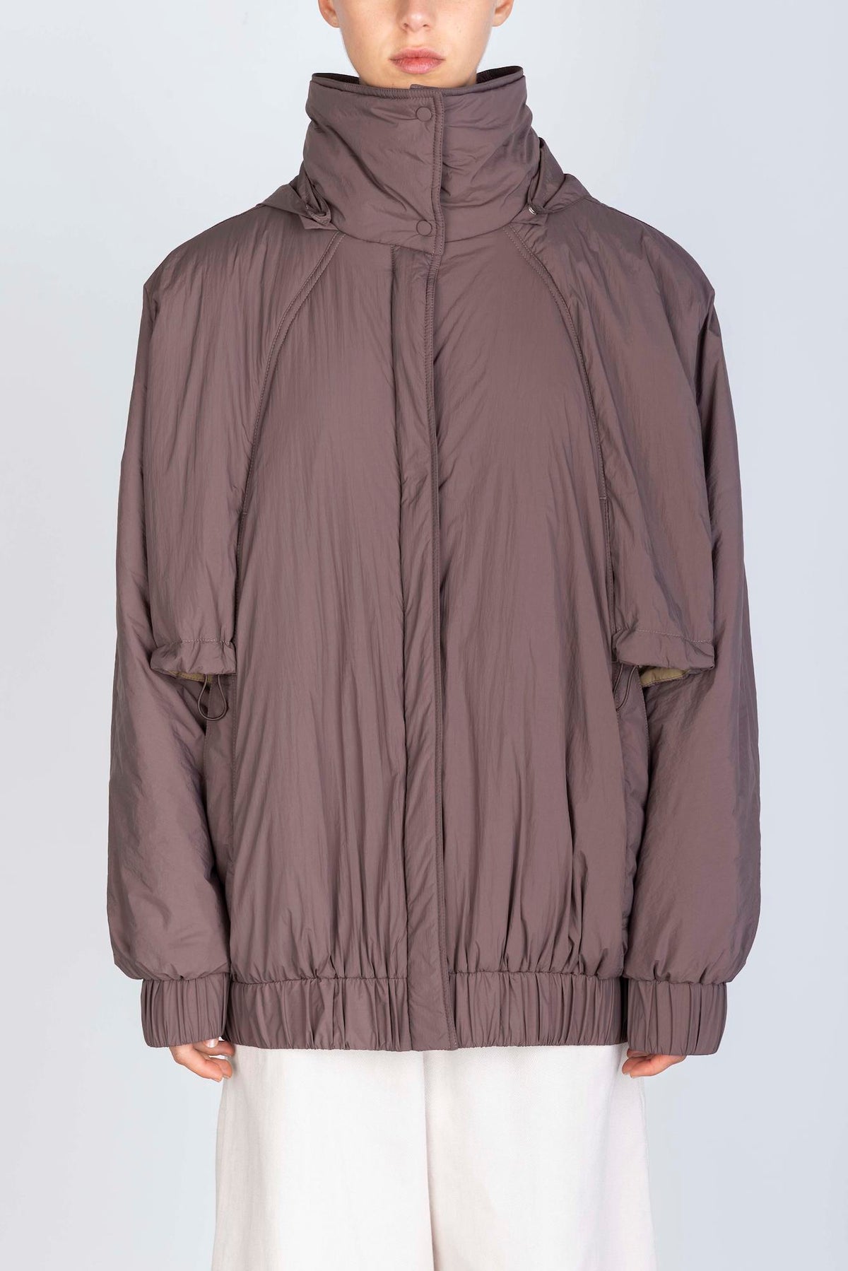 GIACCA BOMBER IN NYLON