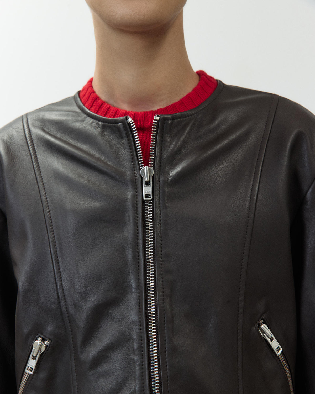 GIACCA BIKER IN PELLE