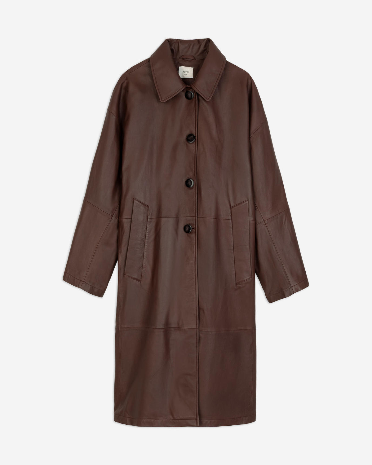 CAPPOTTO CABAN IN PELLE