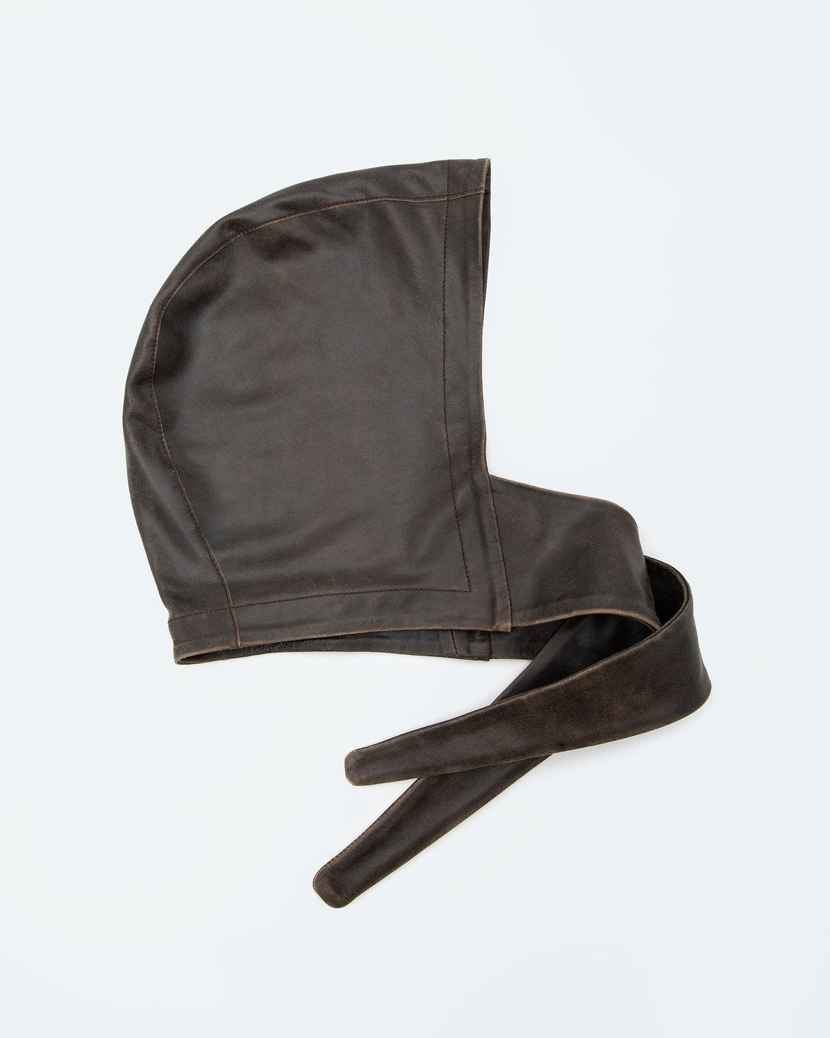 CAPPUCCIO AVIATOR IN PELLE