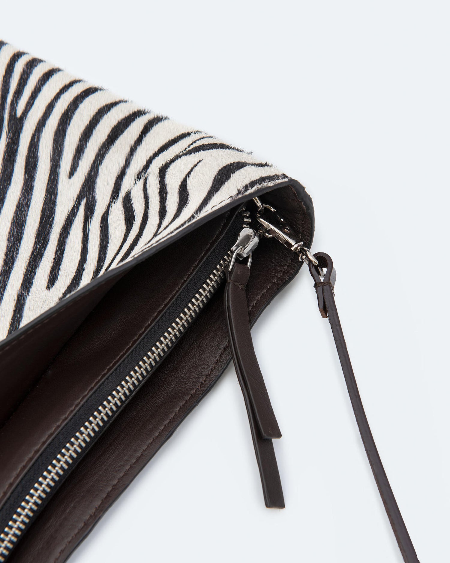 MAXI POUCH IN CAVALLINO