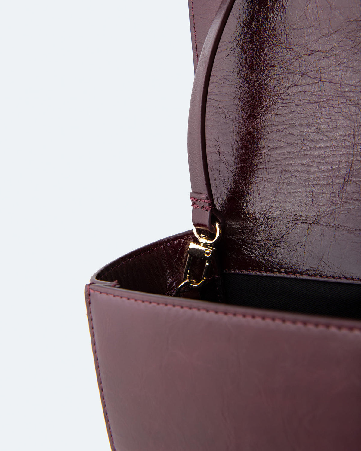 CLUTCH BAG IN PELLE