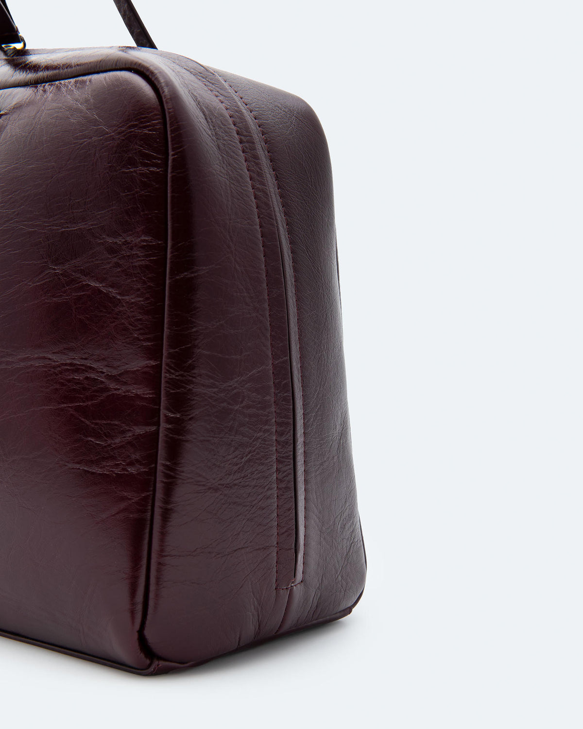 BOWLING BAG IN PELLE