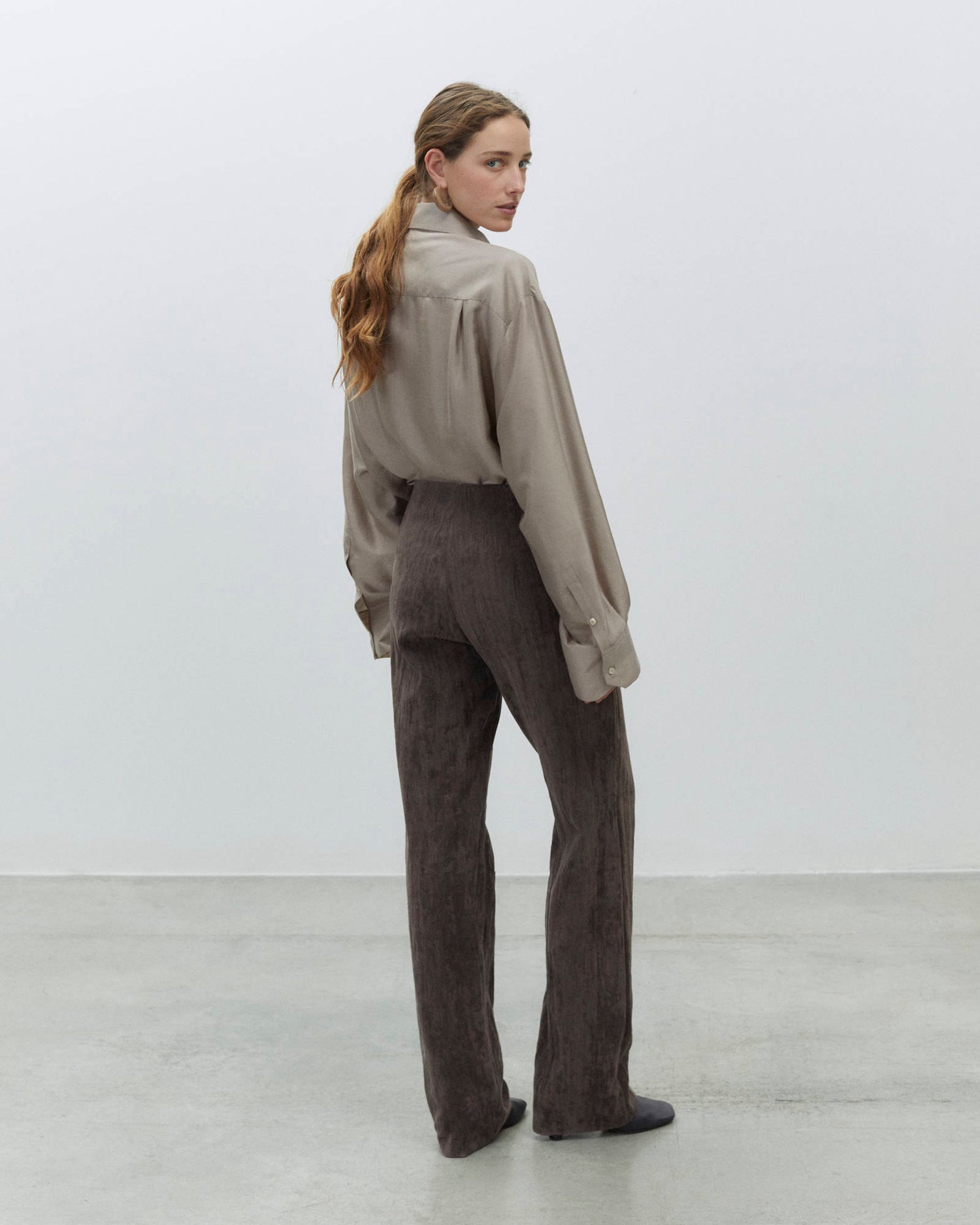 PANTALONE CRINKLE VELVET