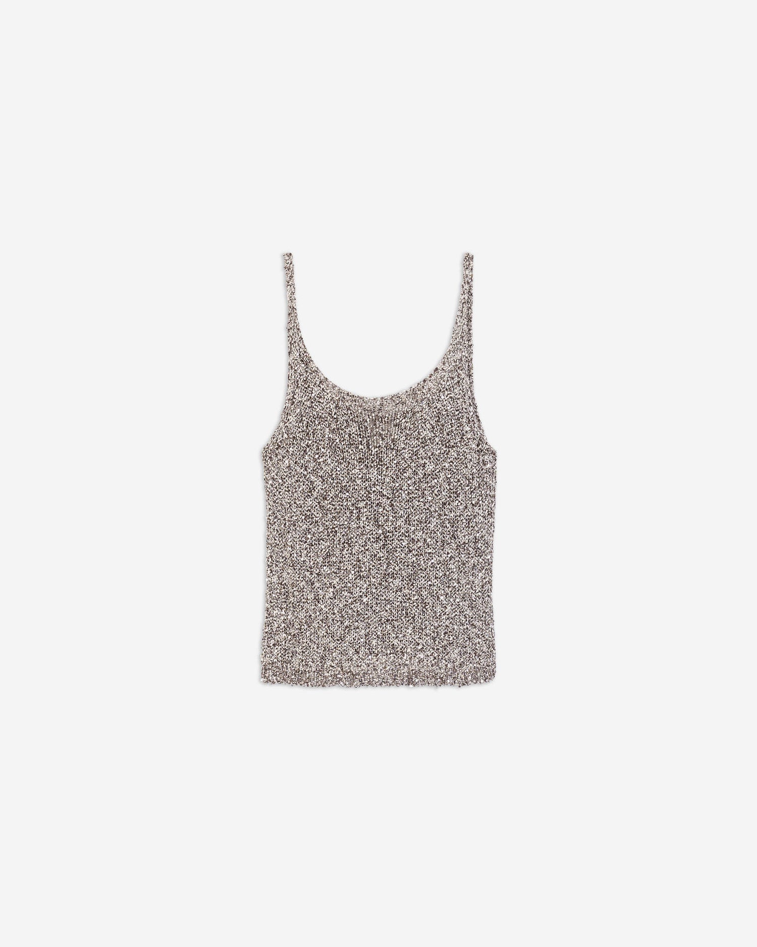 TOP MAGLIA PAILLETTES
