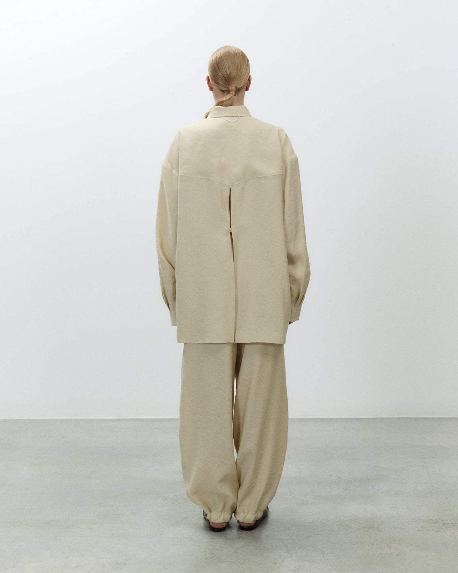 CAMICIA OVERSIZE RICAMATA