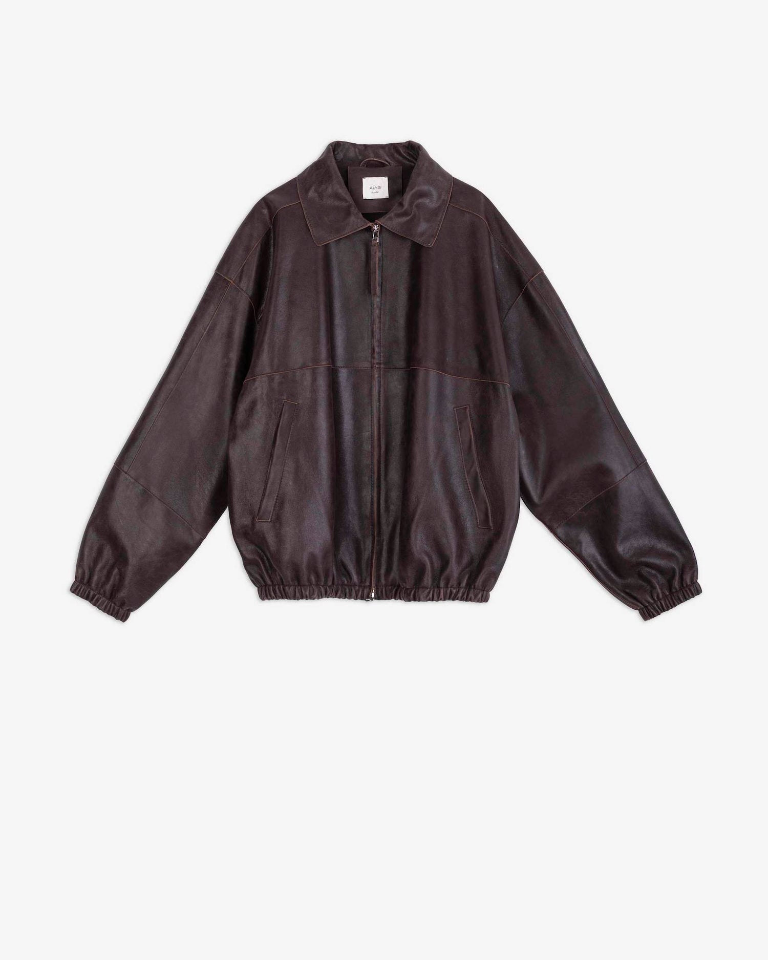 BOMBER HEAVY LEATHER