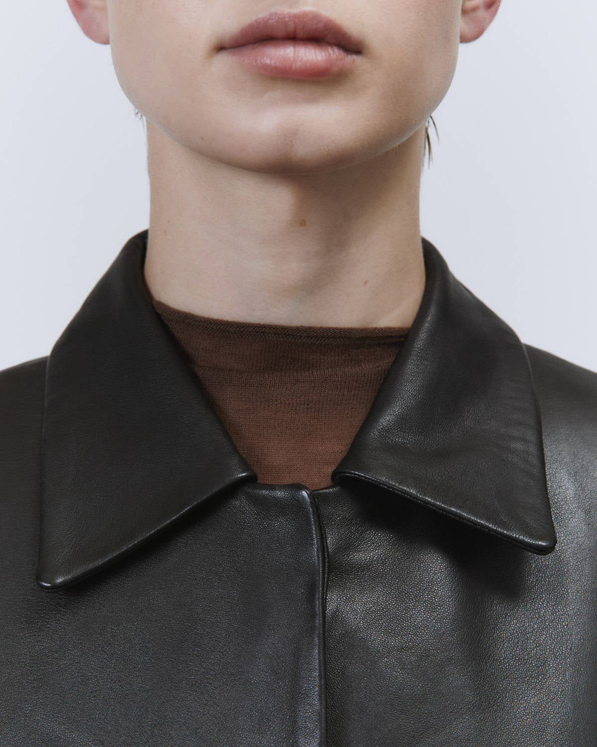 CAPPOTTO LUNGO PELLE