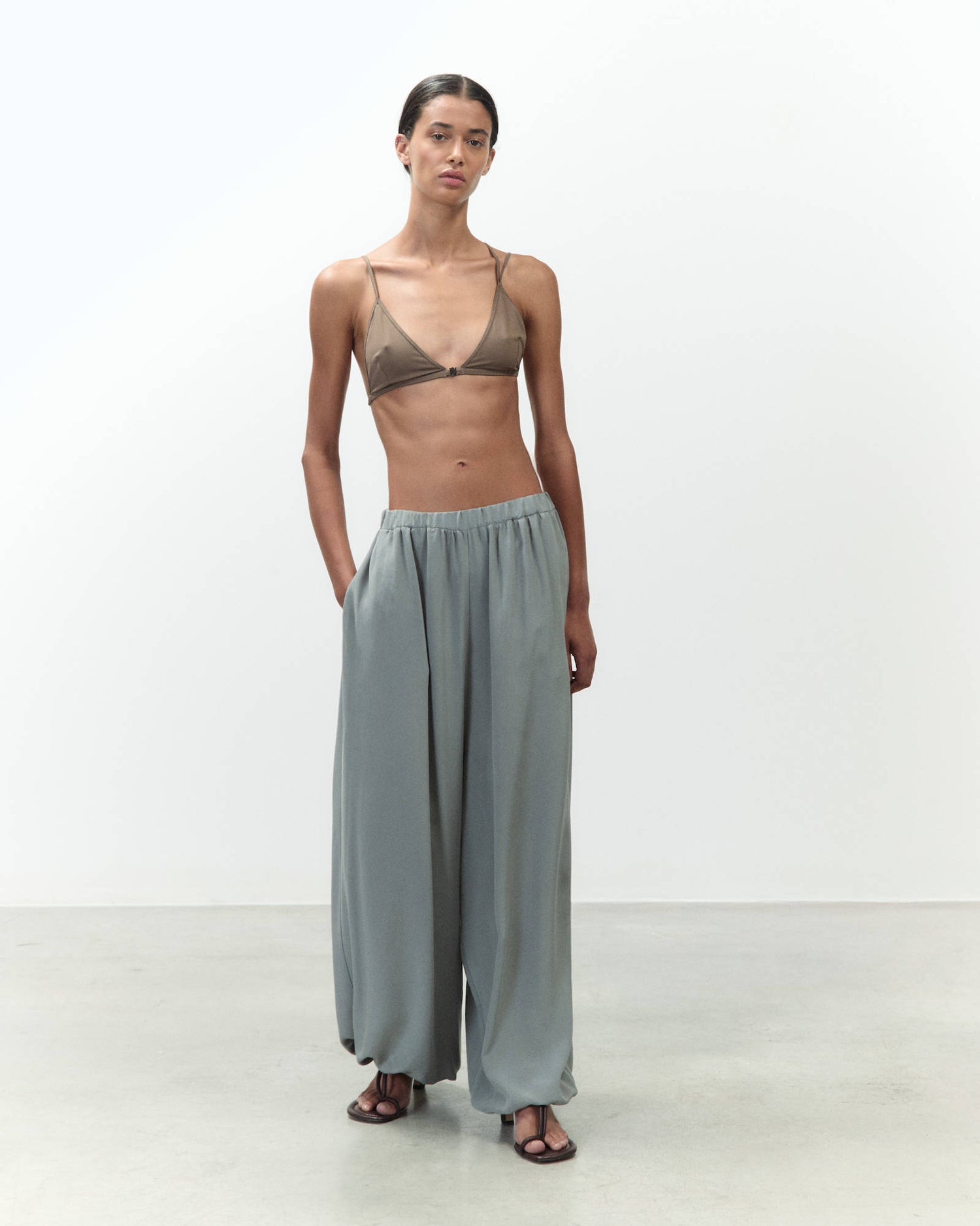 PANTALONE BALLOON IN SETA