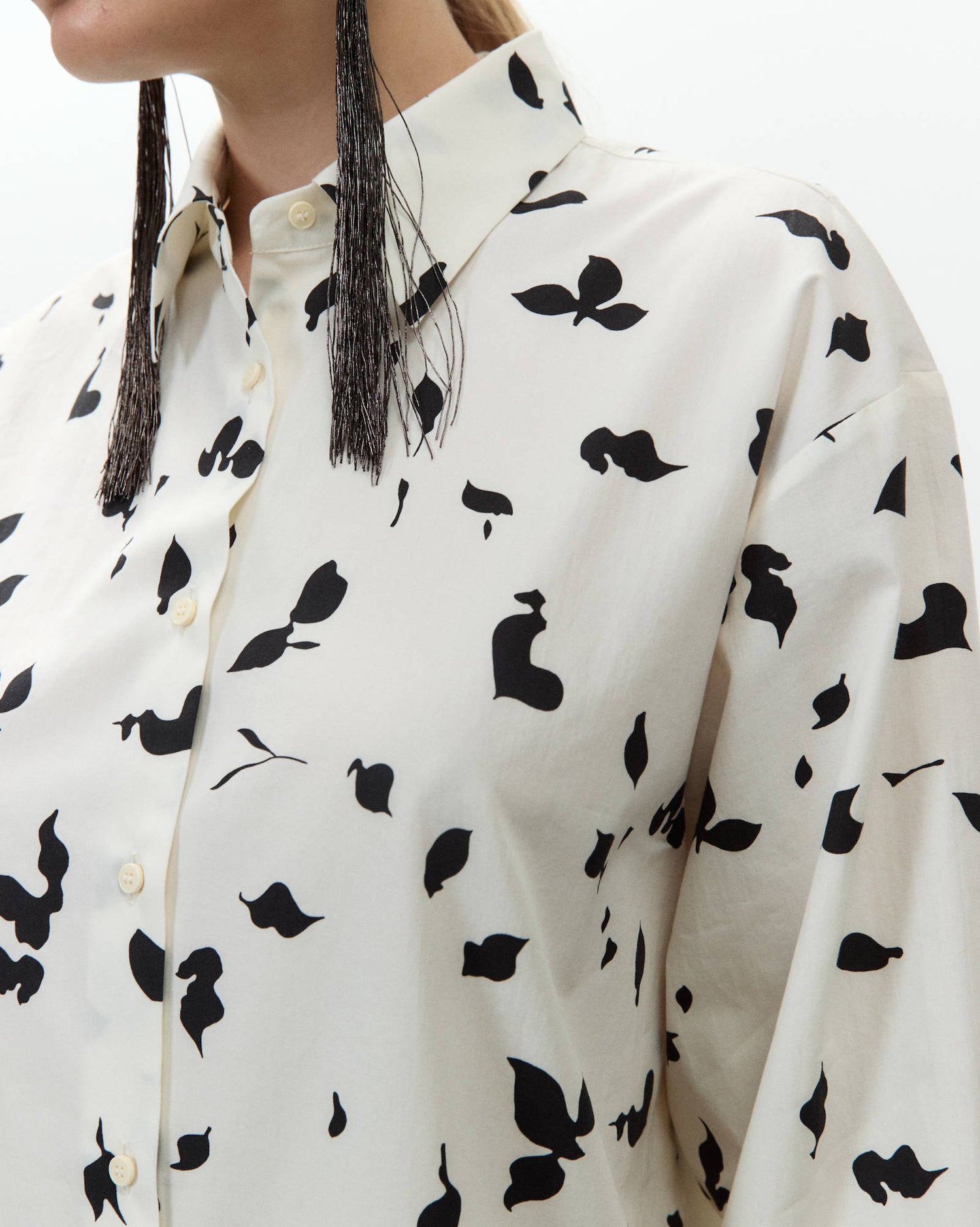 CAMICIA IN COTONE STAMPATO