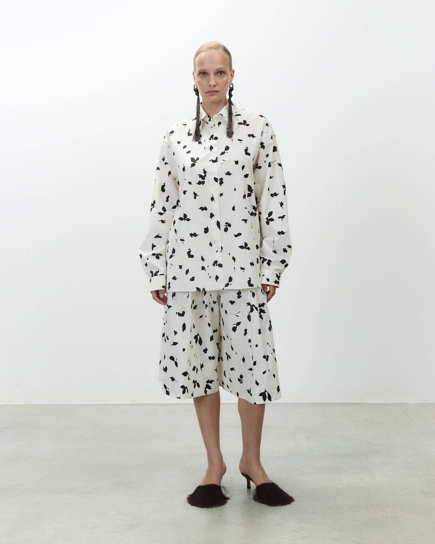 CAMICIA IN COTONE STAMPATO