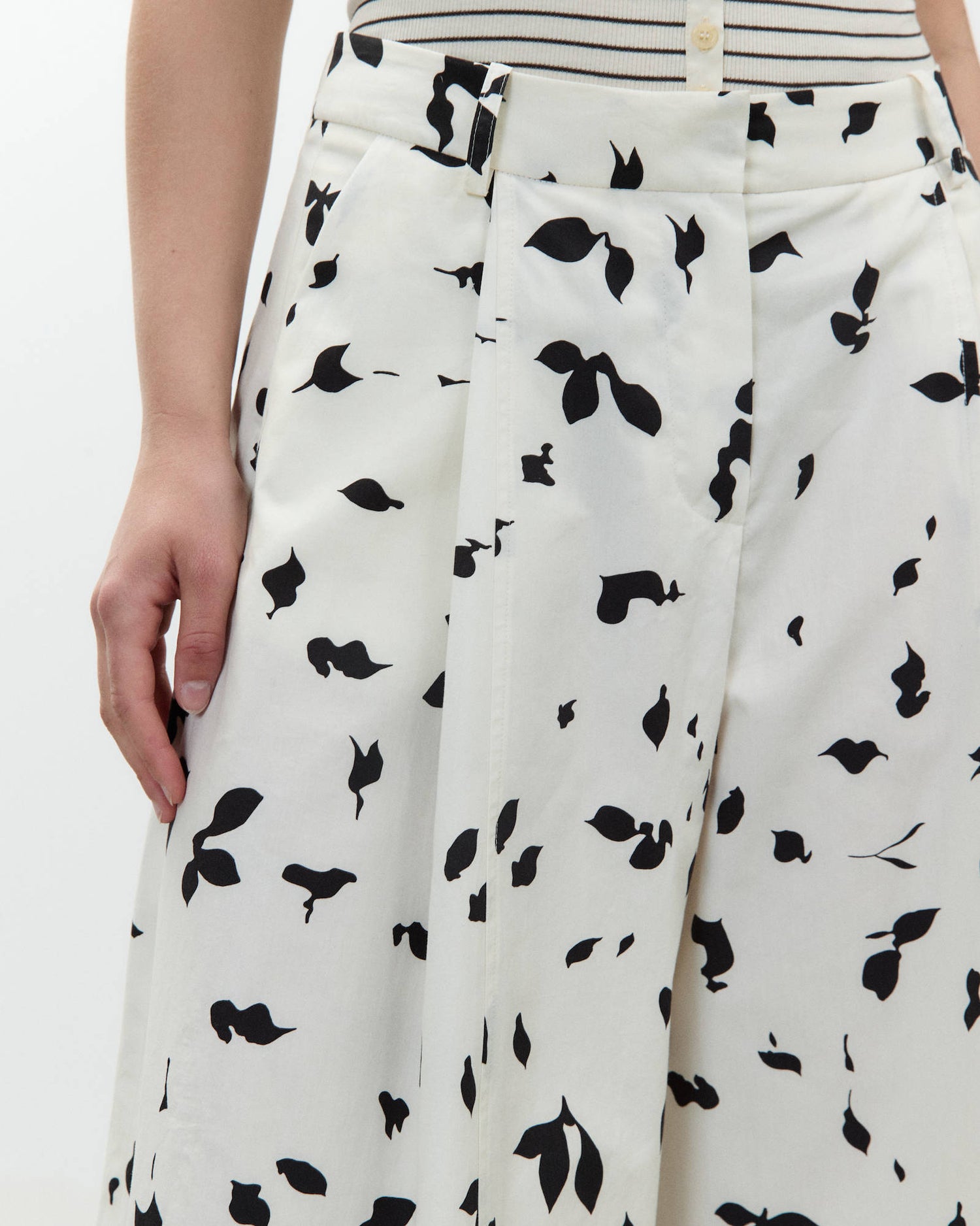 BERMUDA IN COTONE STAMPATO