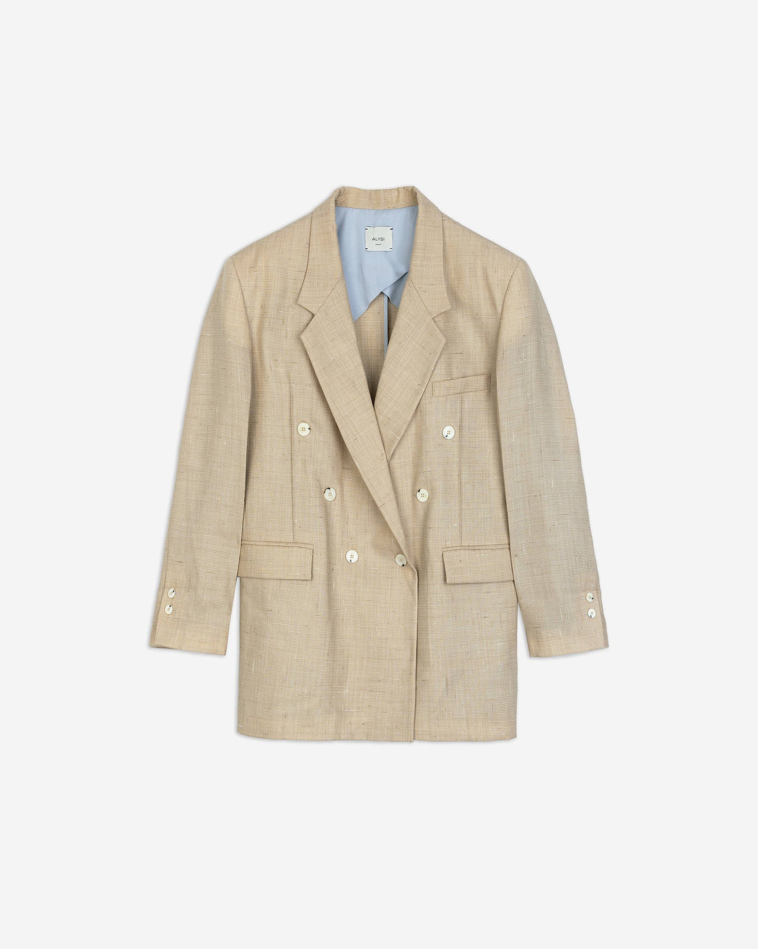 BLAZER DOPPIOPETTO GRISAGLIA WOOL