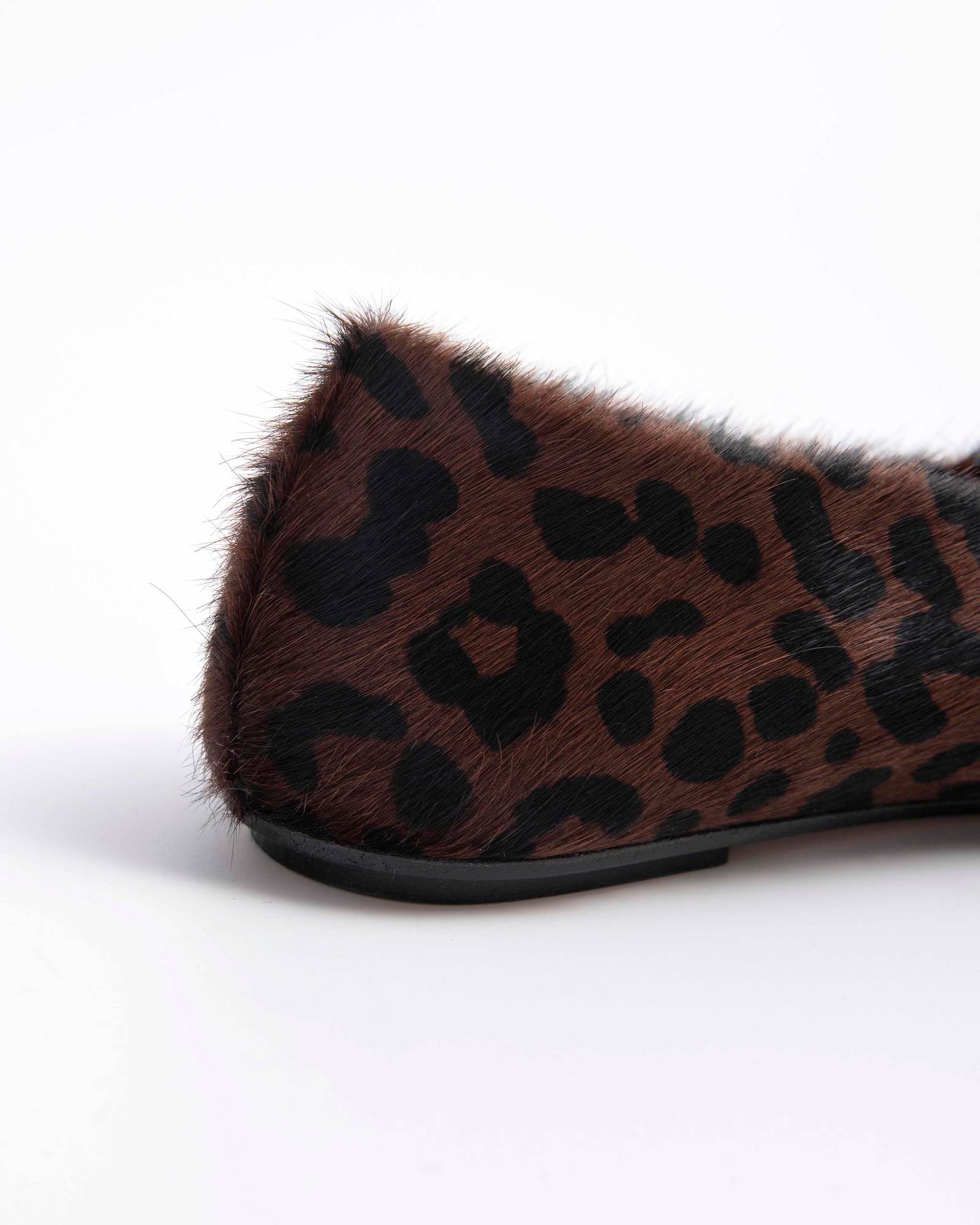 CALF LEATHER BALLERINAS