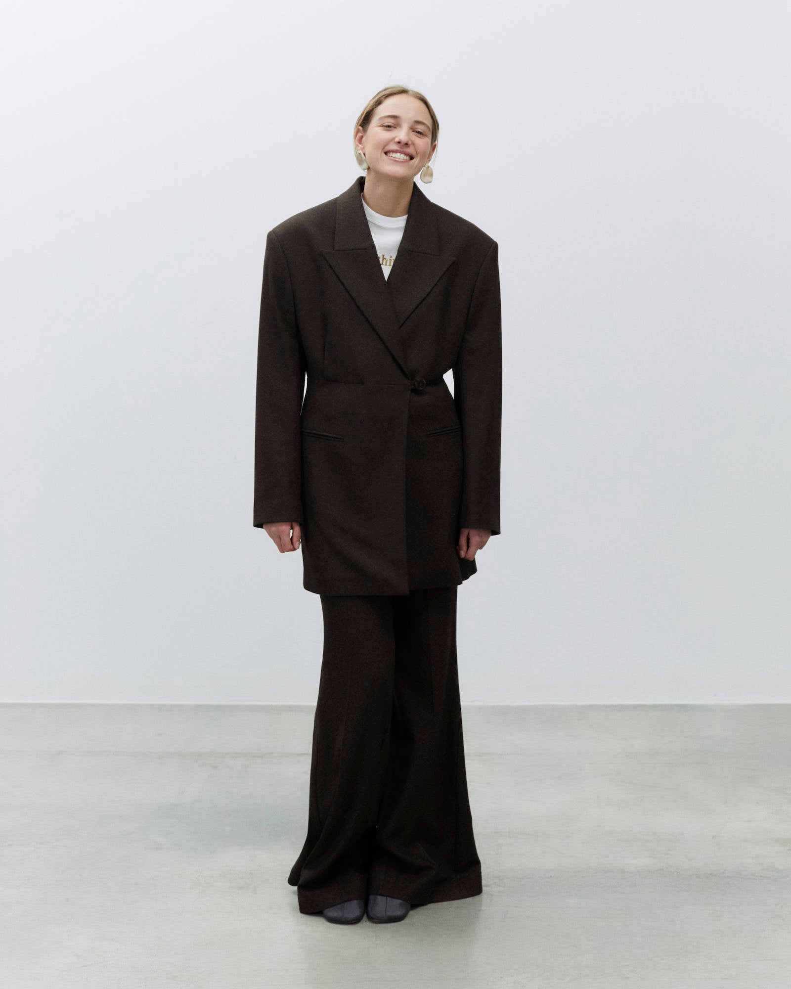 BLAZER OVERSIZE FLANELLA