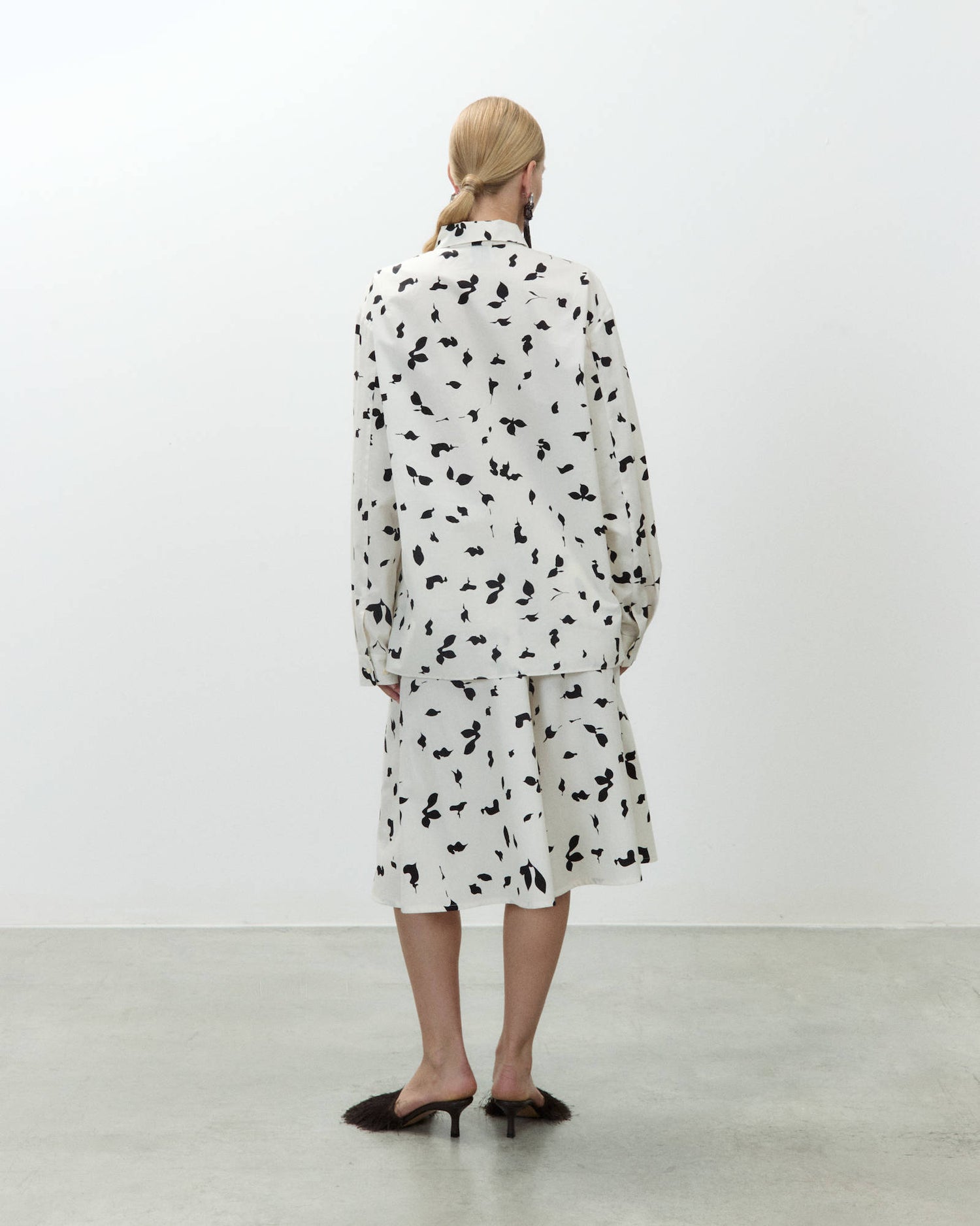 CAMICIA IN COTONE STAMPATO