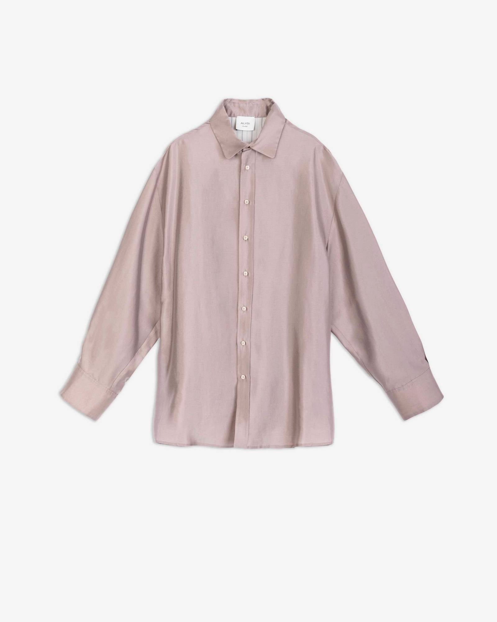 CAMICIA SETA OVERSIZE