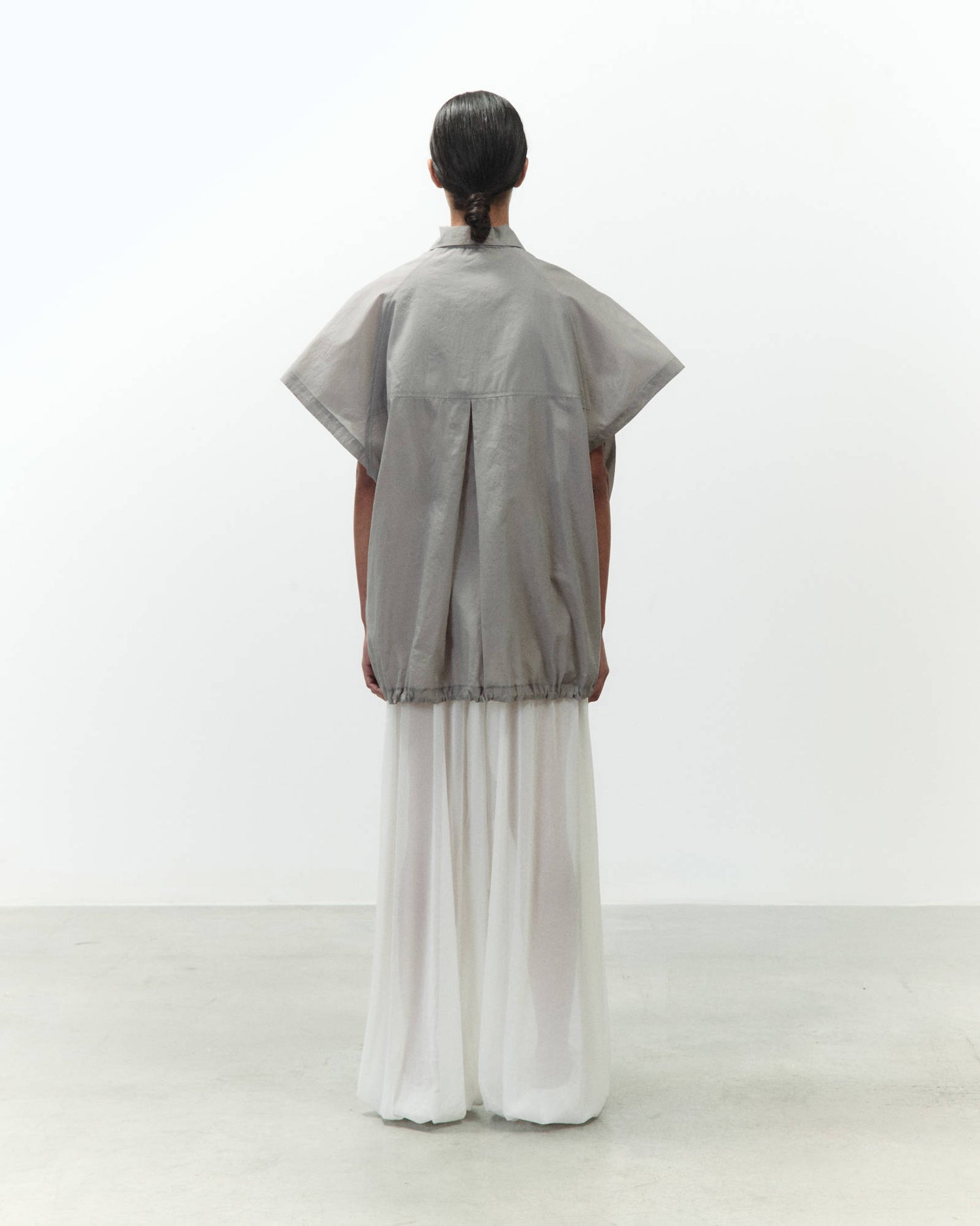 BOMBER SMANICATO ORGANZA