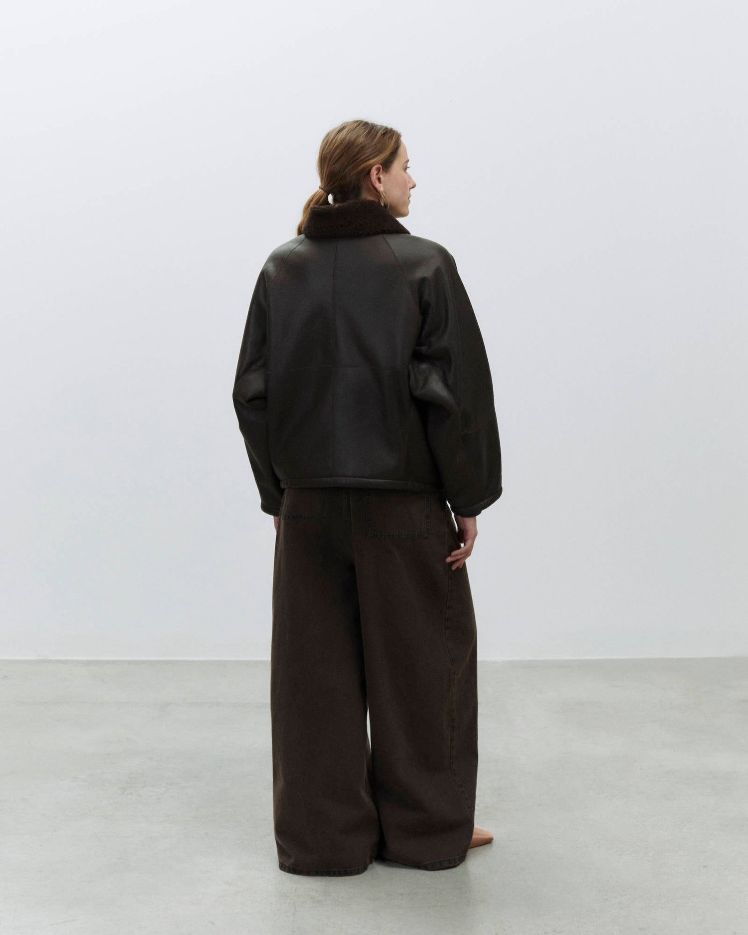 GIACCA CORTA SHEARLING