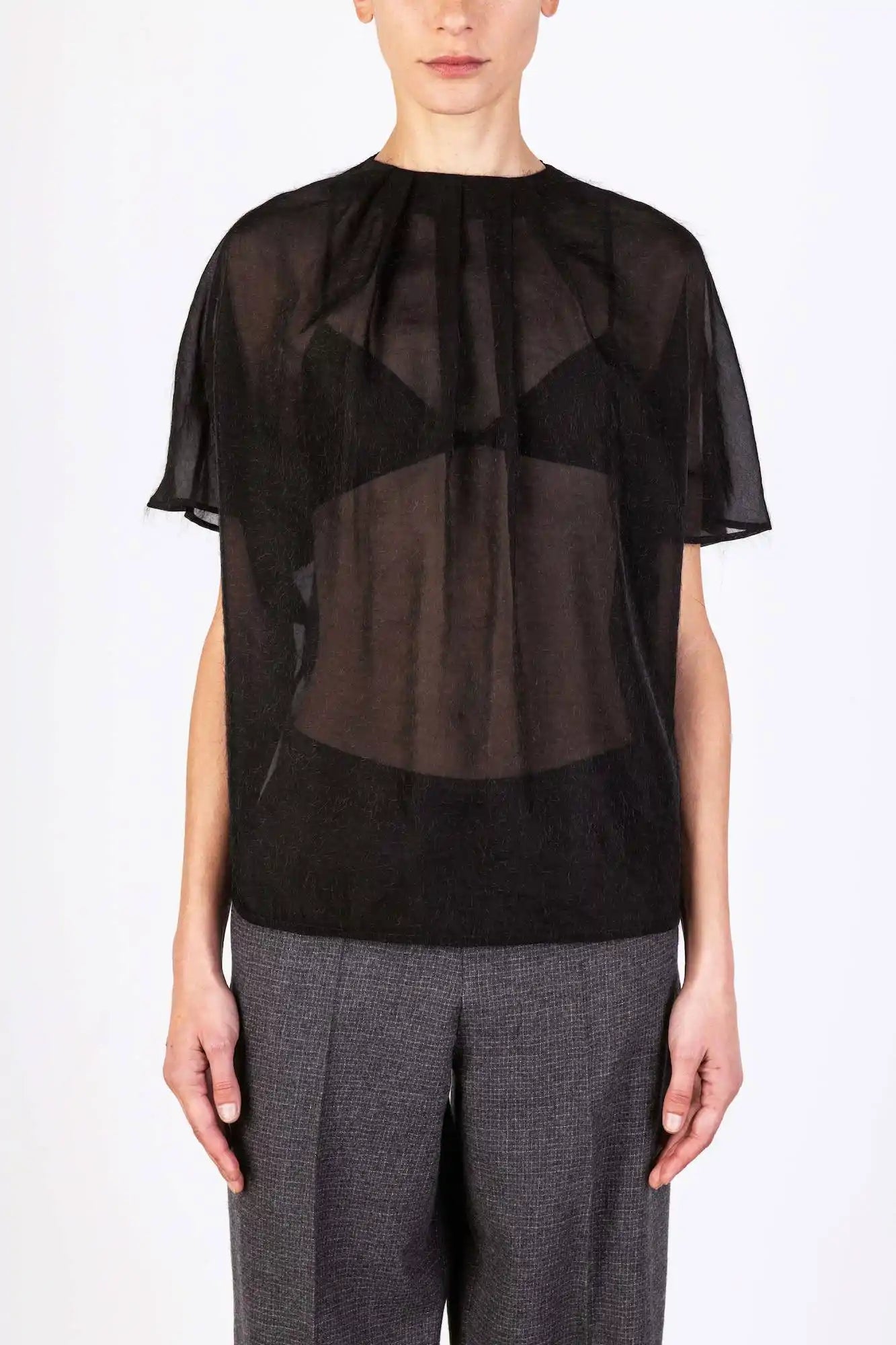 BLUSA IN ORGANZA