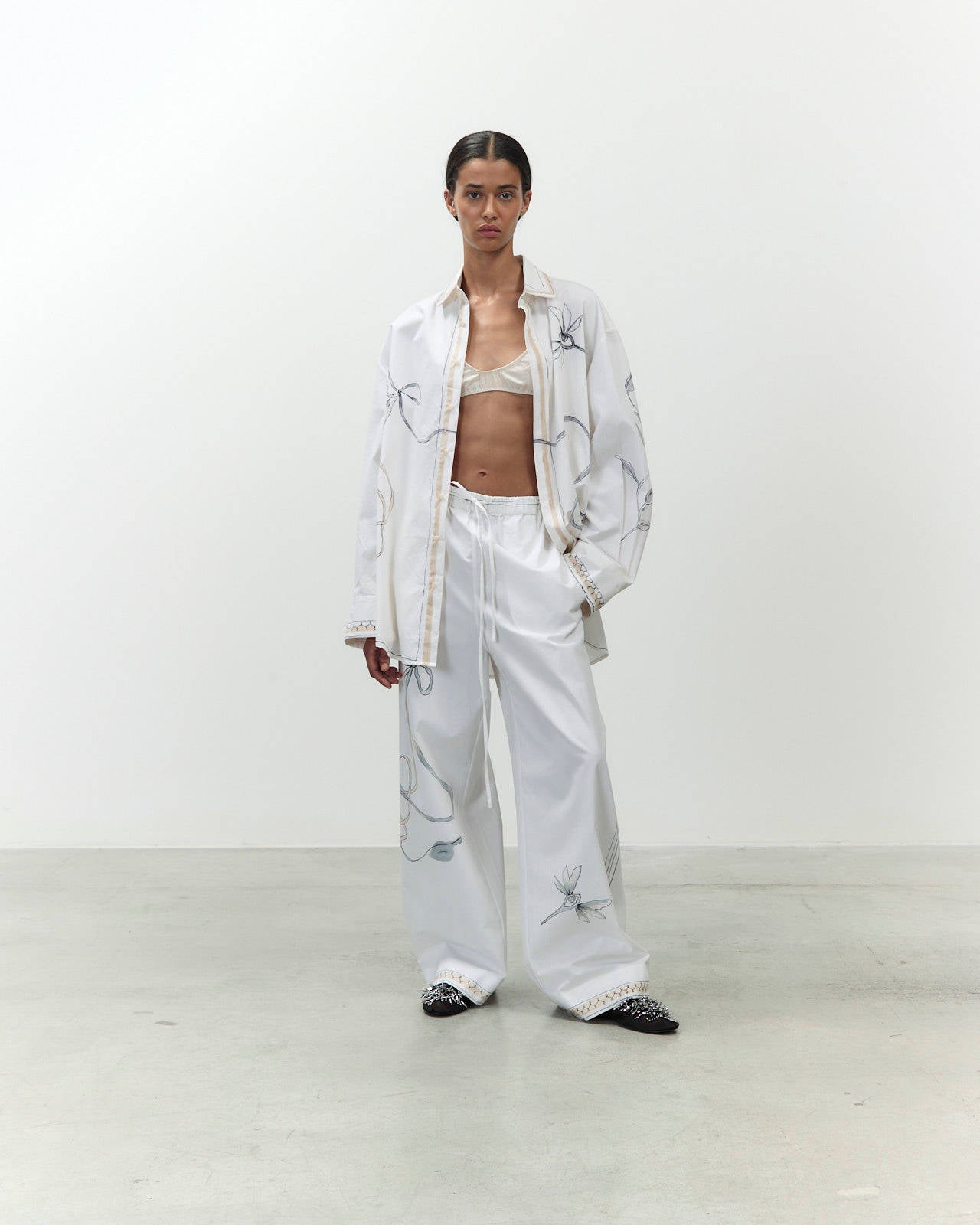 PANTALONE HAND PAINTED