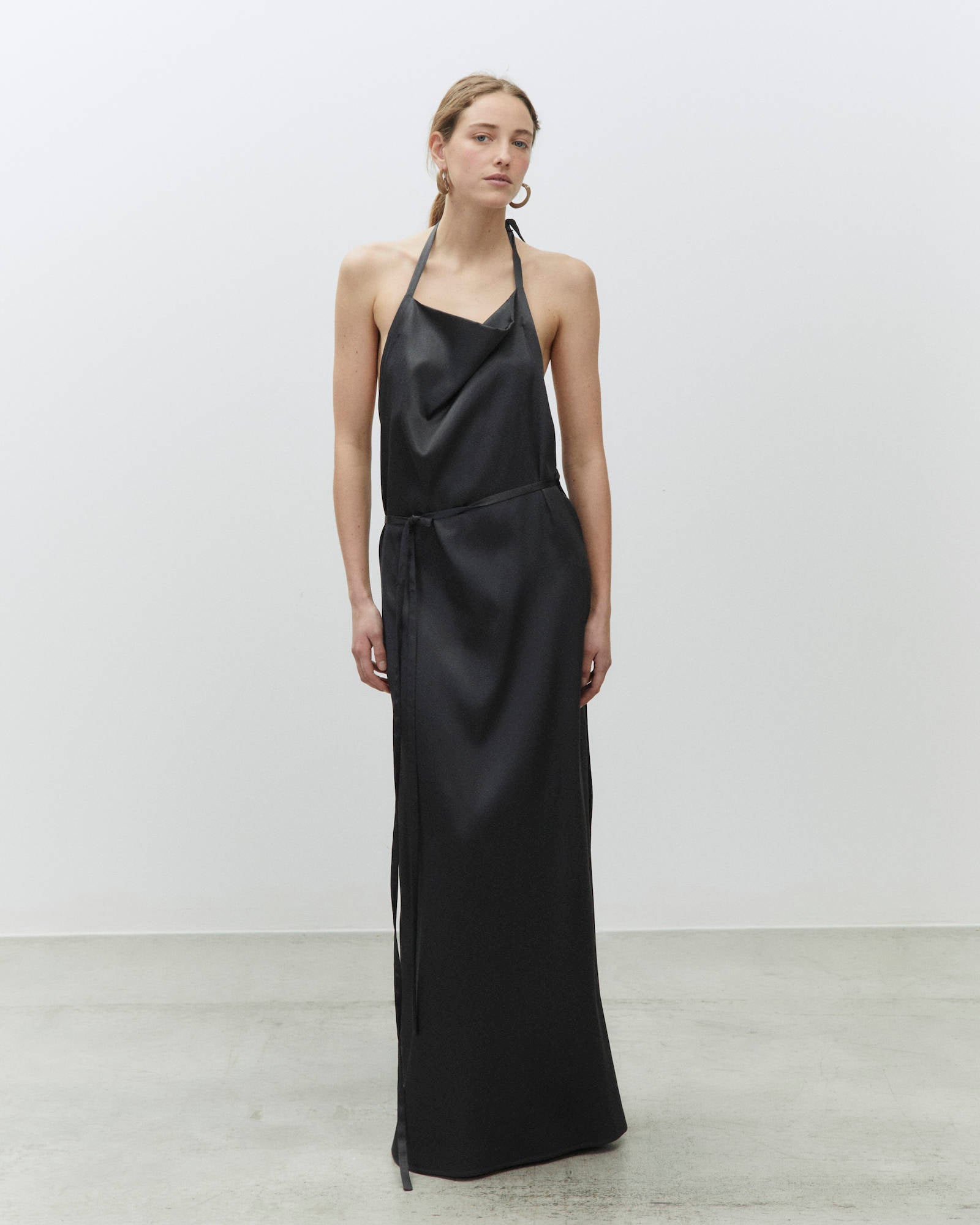 ABITO LUNGO SATIN