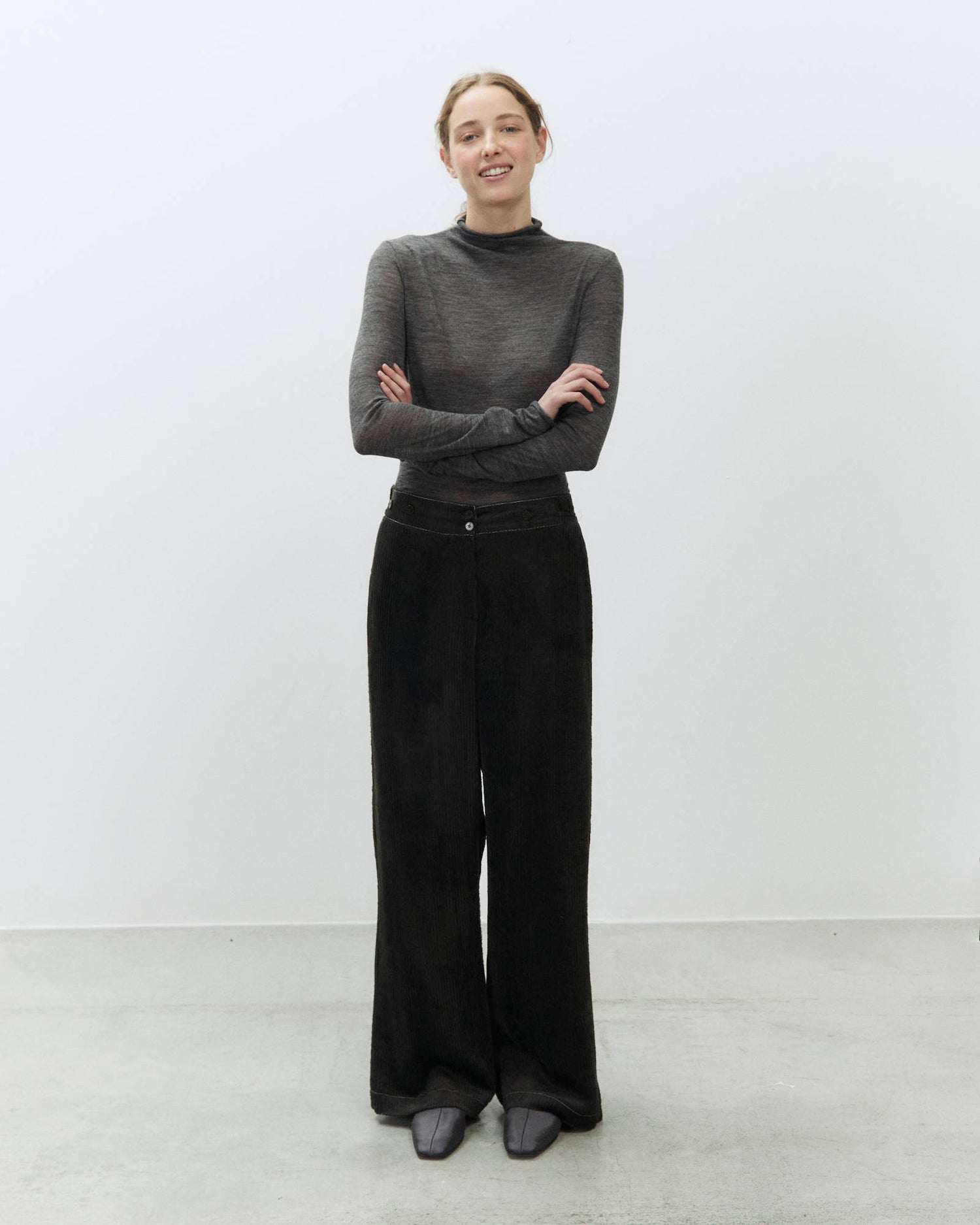 PANTALONE VELVET RIB