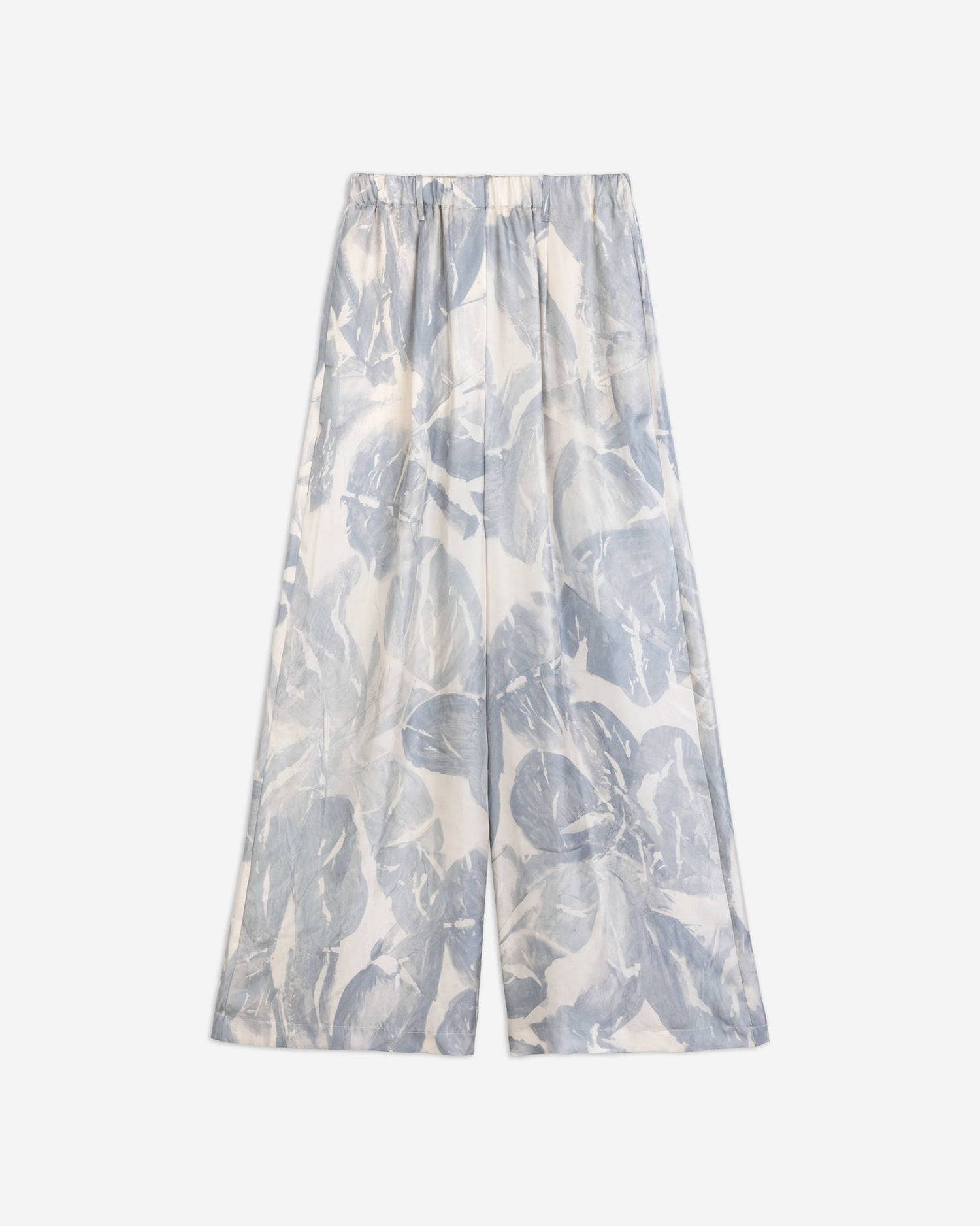 PANTALONE STAMPATO IN SETA