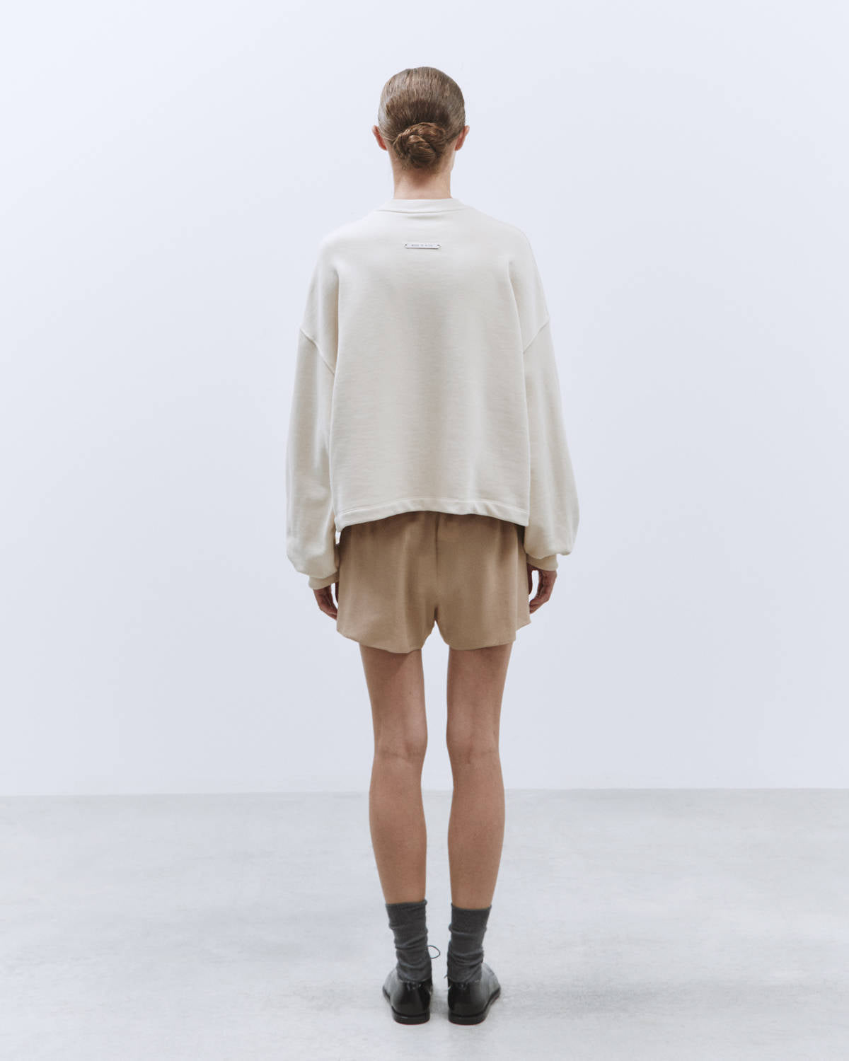BOXY CURIOSITY SWEATSHIRT Petal