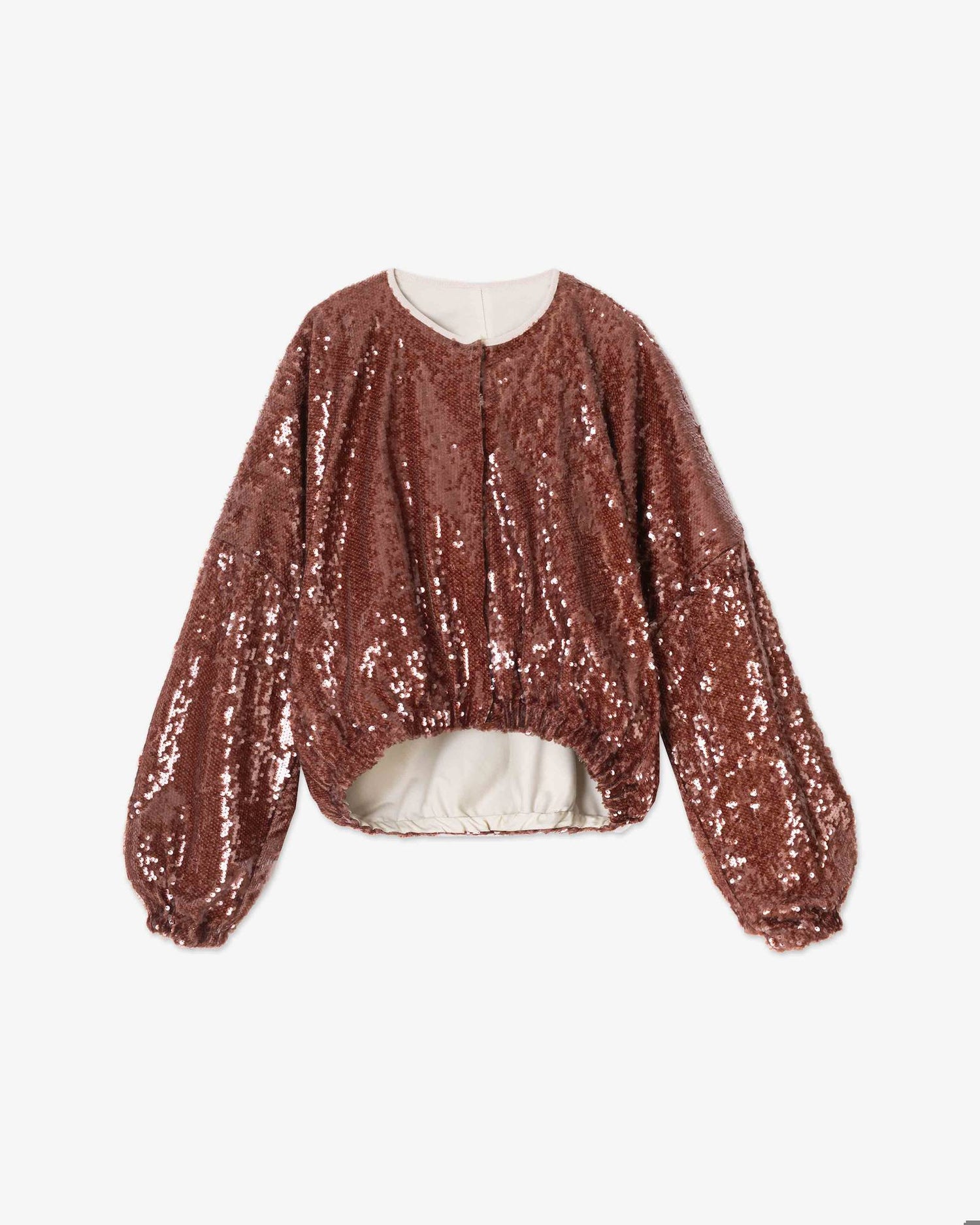 BOMBER PAILLETTES CINNAMON