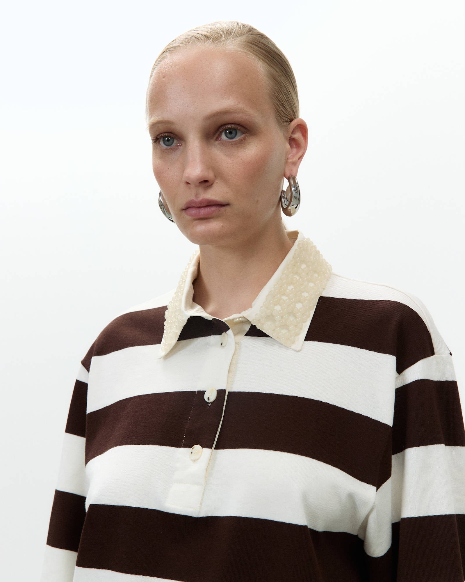 POLO MAXI STRIPES RICAMO