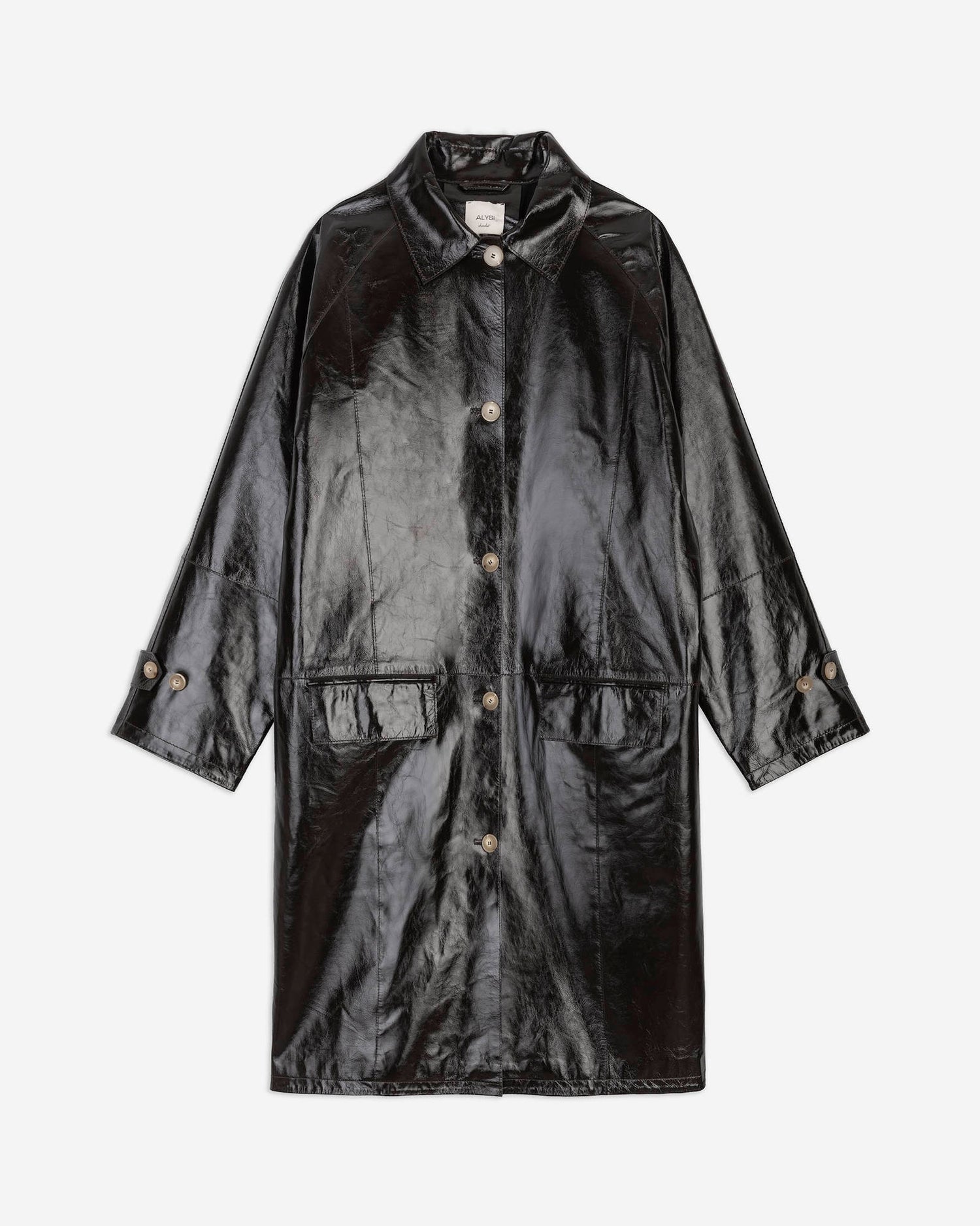 TRENCH PATENT LEATHER