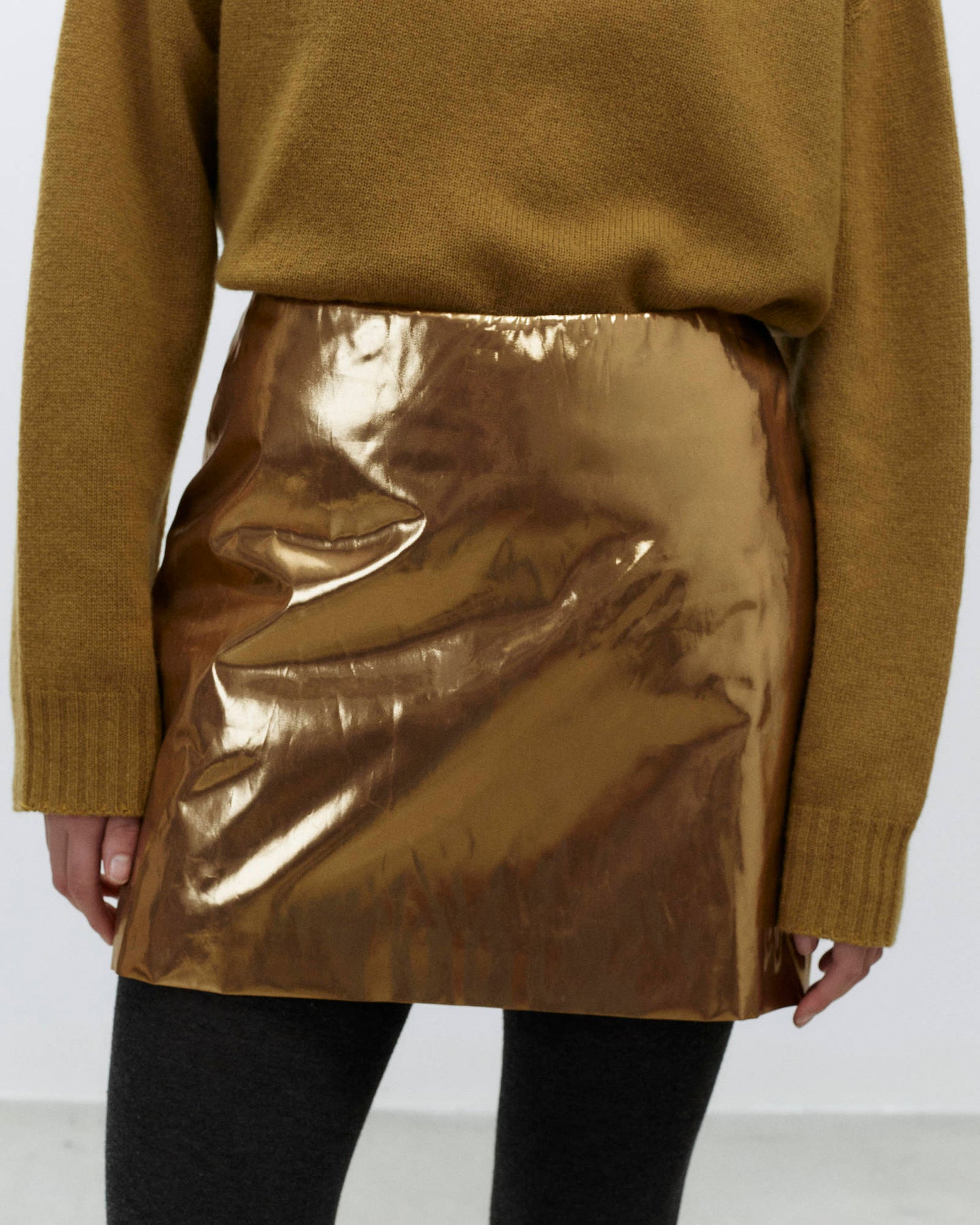 MINIGONNA GOLD