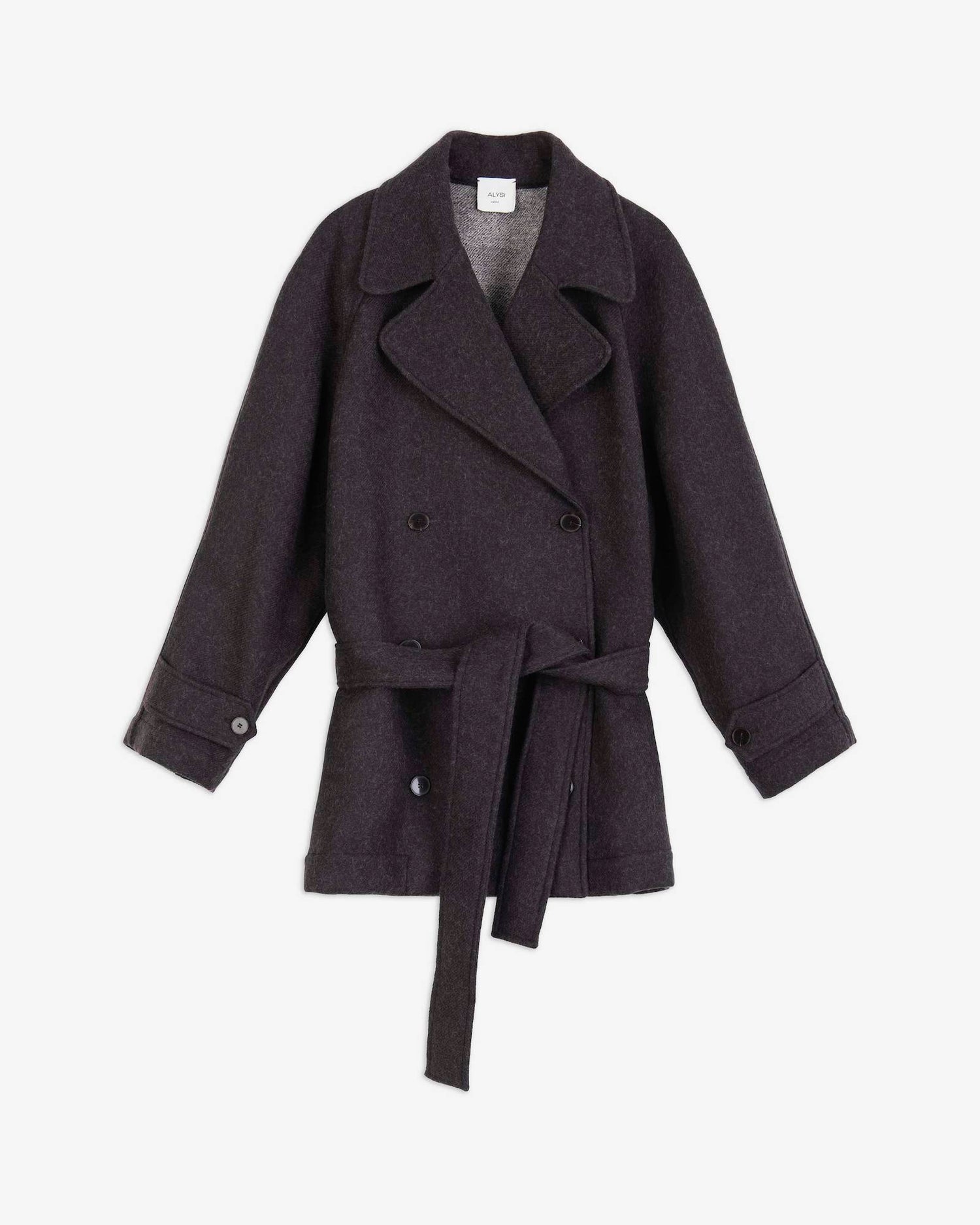 TRENCH COAT IN LANA