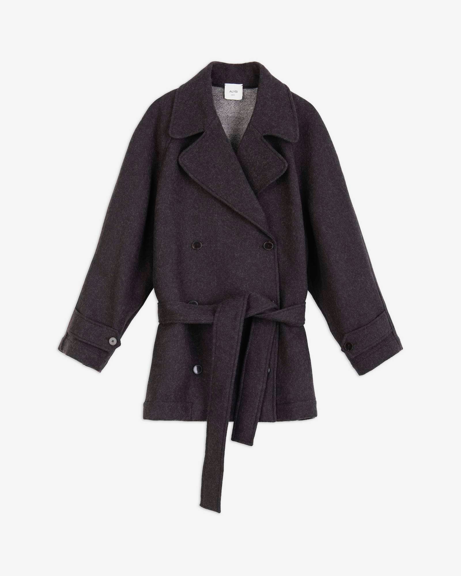 TRENCH COAT IN LANA