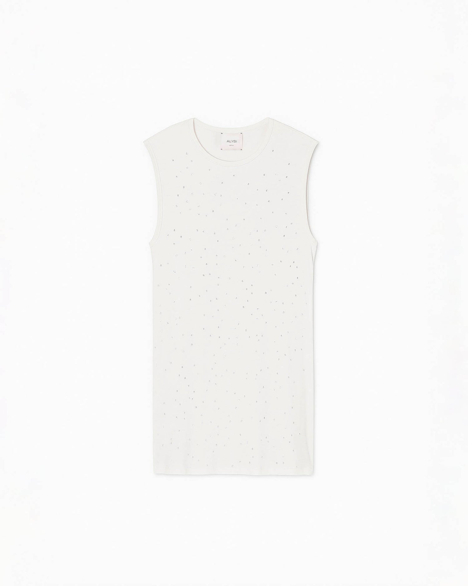 TOP CON APPLICAZIONI STRASS