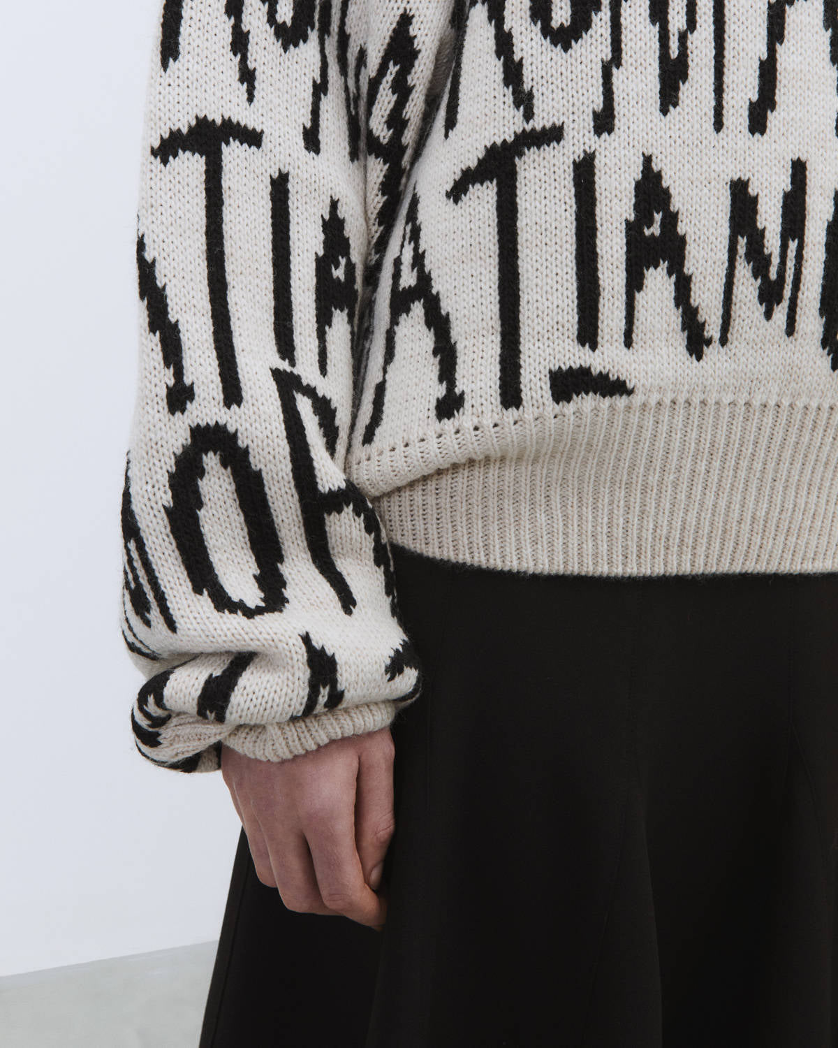 JACQUARD KNITTED PULLOVER