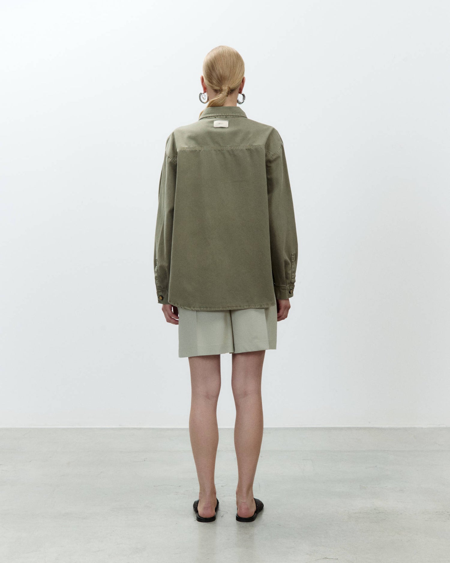 CAMICIA COTONE GABARDINE