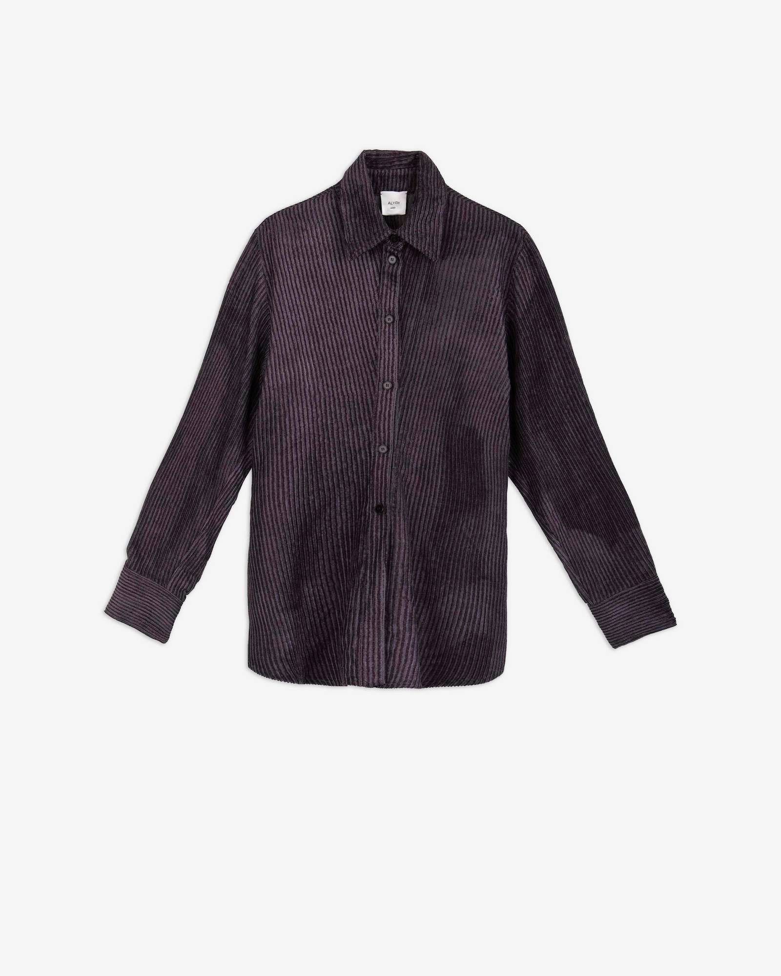 VELVET STRIPES SHIRT