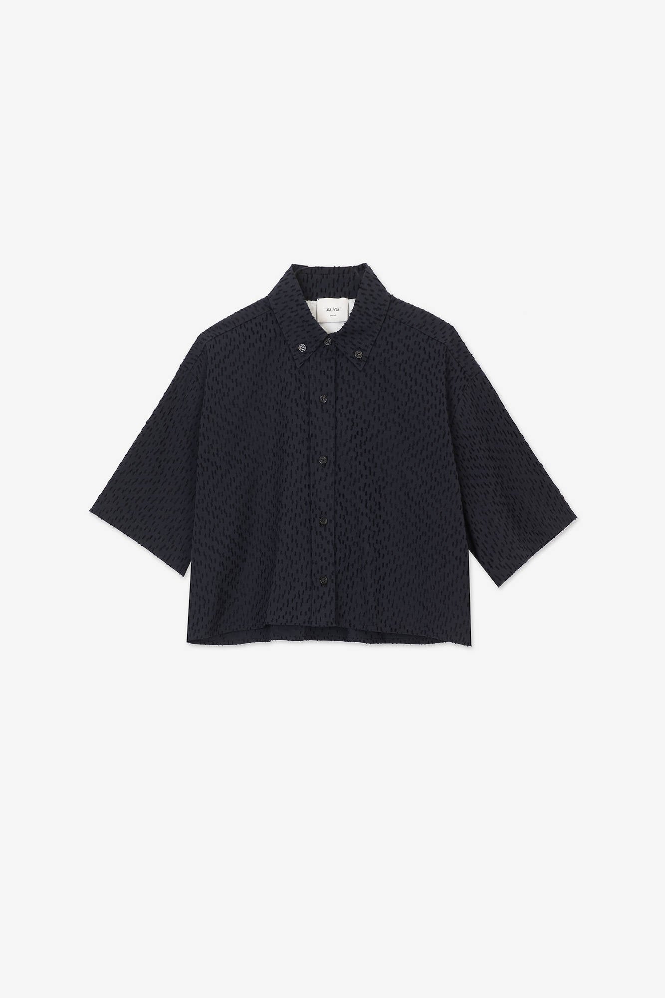 CAMICIA BOXY JACQUARD