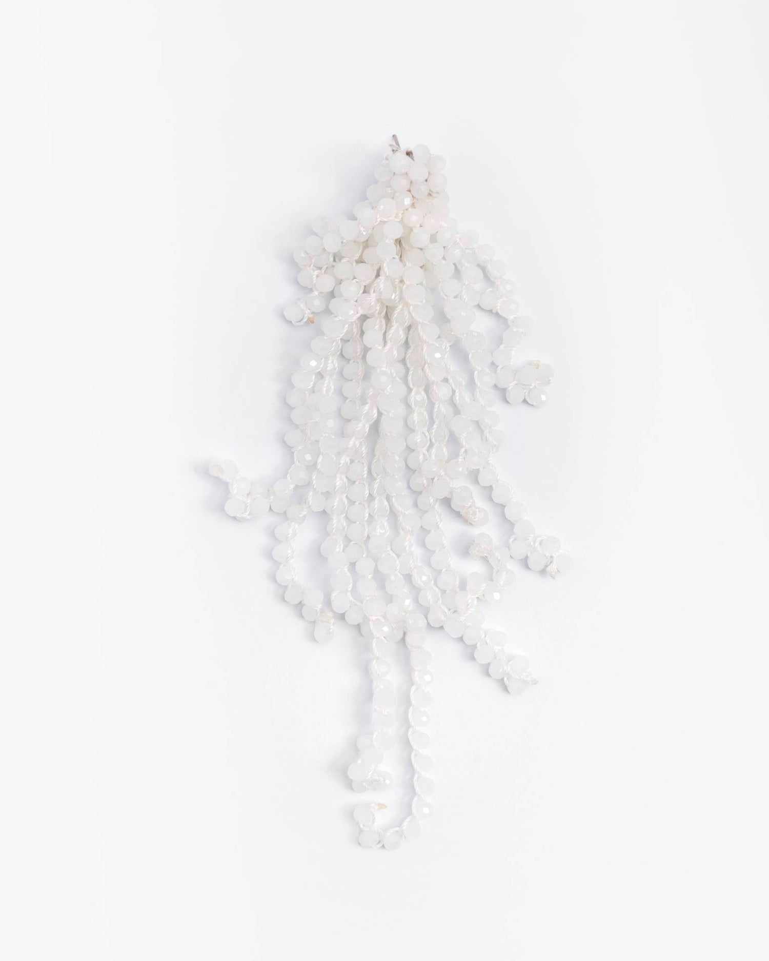 ORECCHINO LUNGO CROCHET BEADS