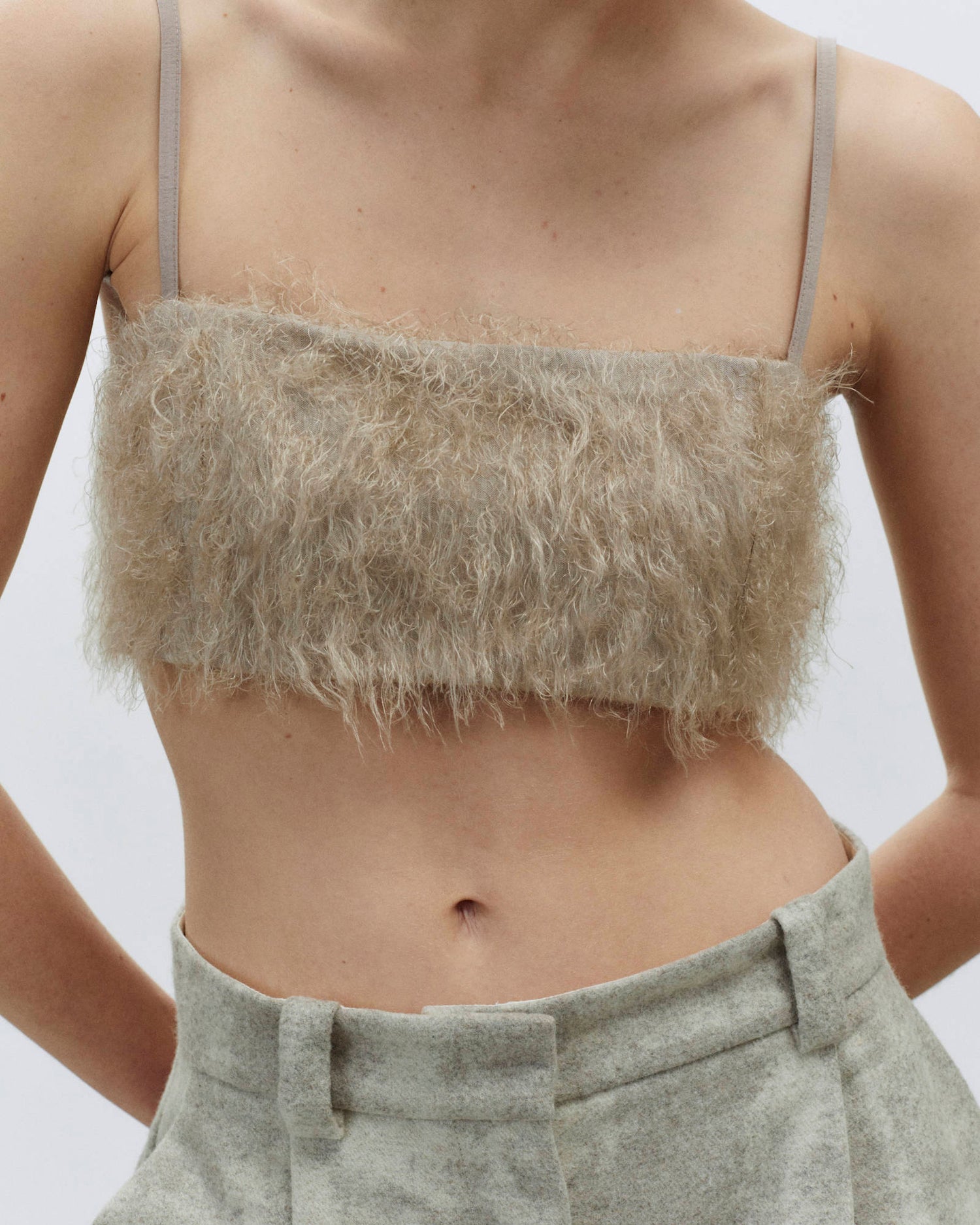 BERMUDA SCRAPED WOOL