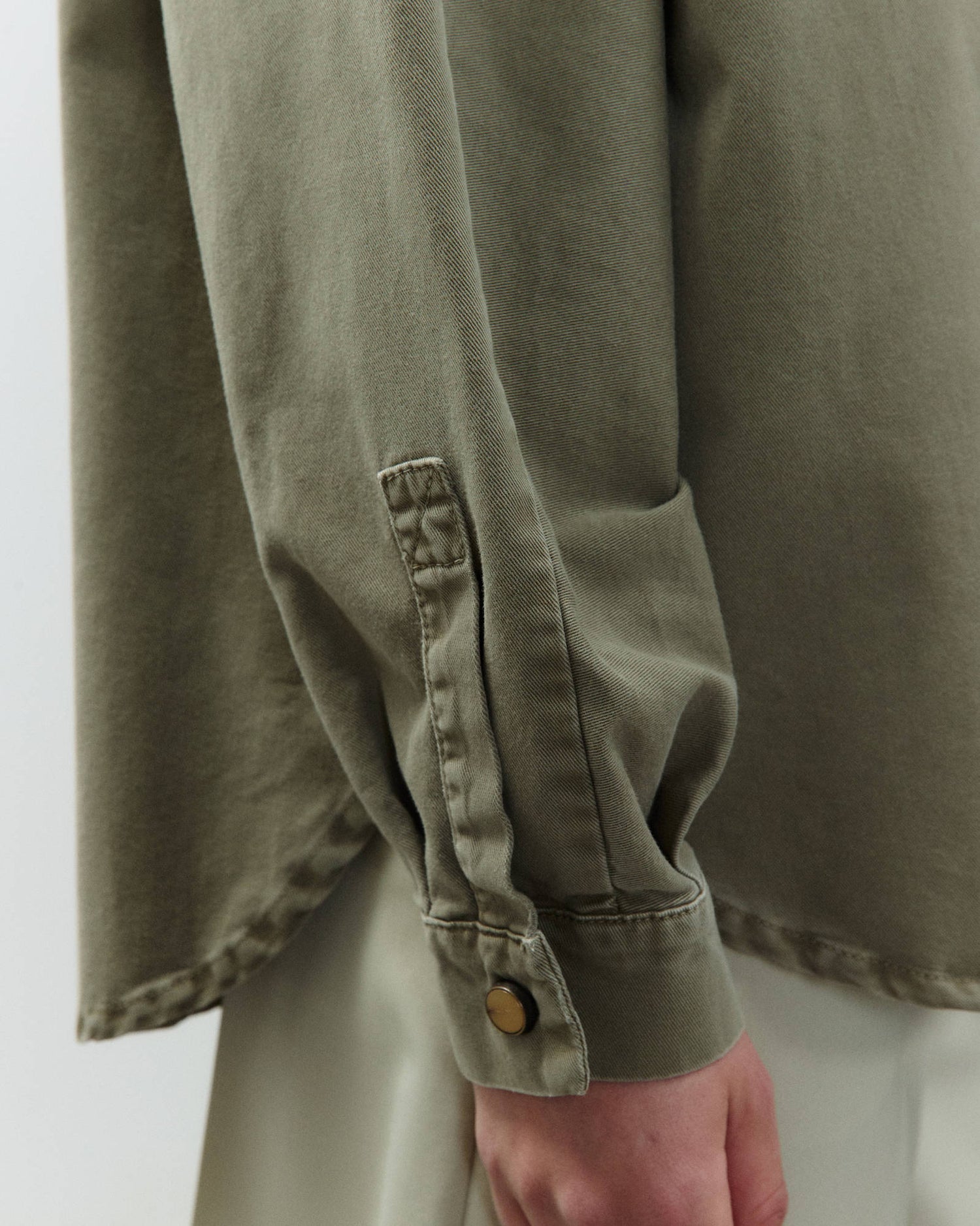 CAMICIA COTONE GABARDINE