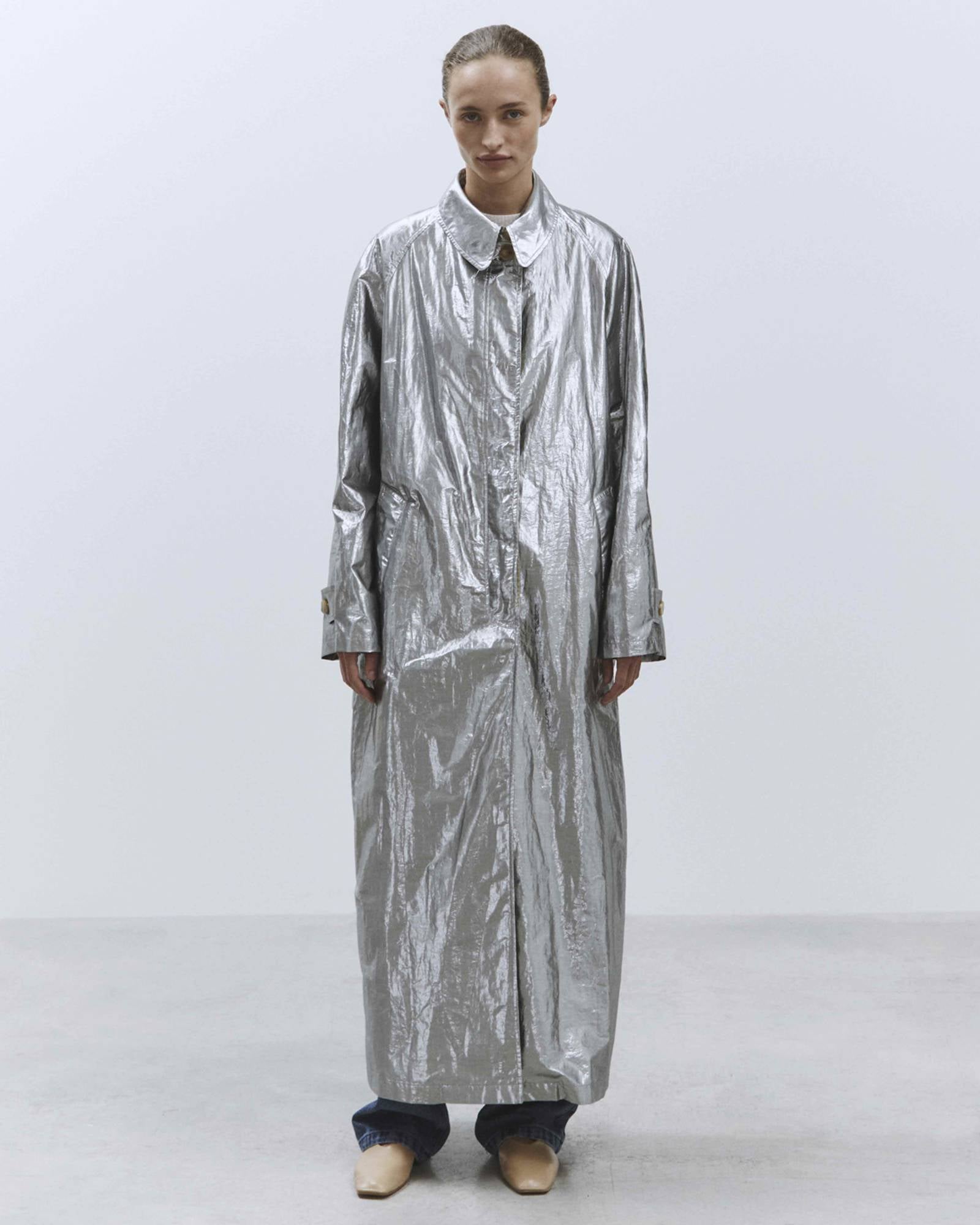 TRENCH SILVER