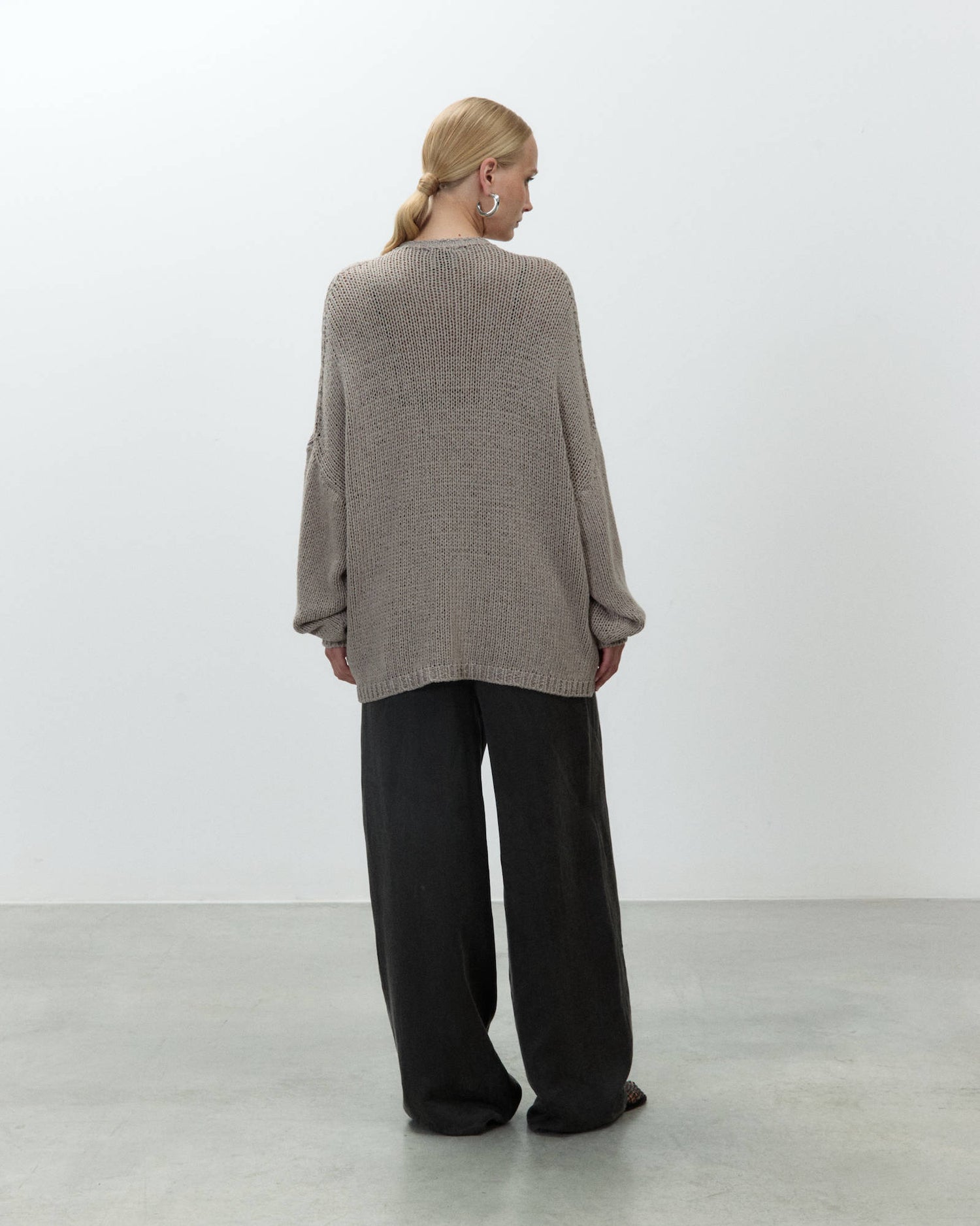 MAGLIA GIROCOLLO OVERSIZE